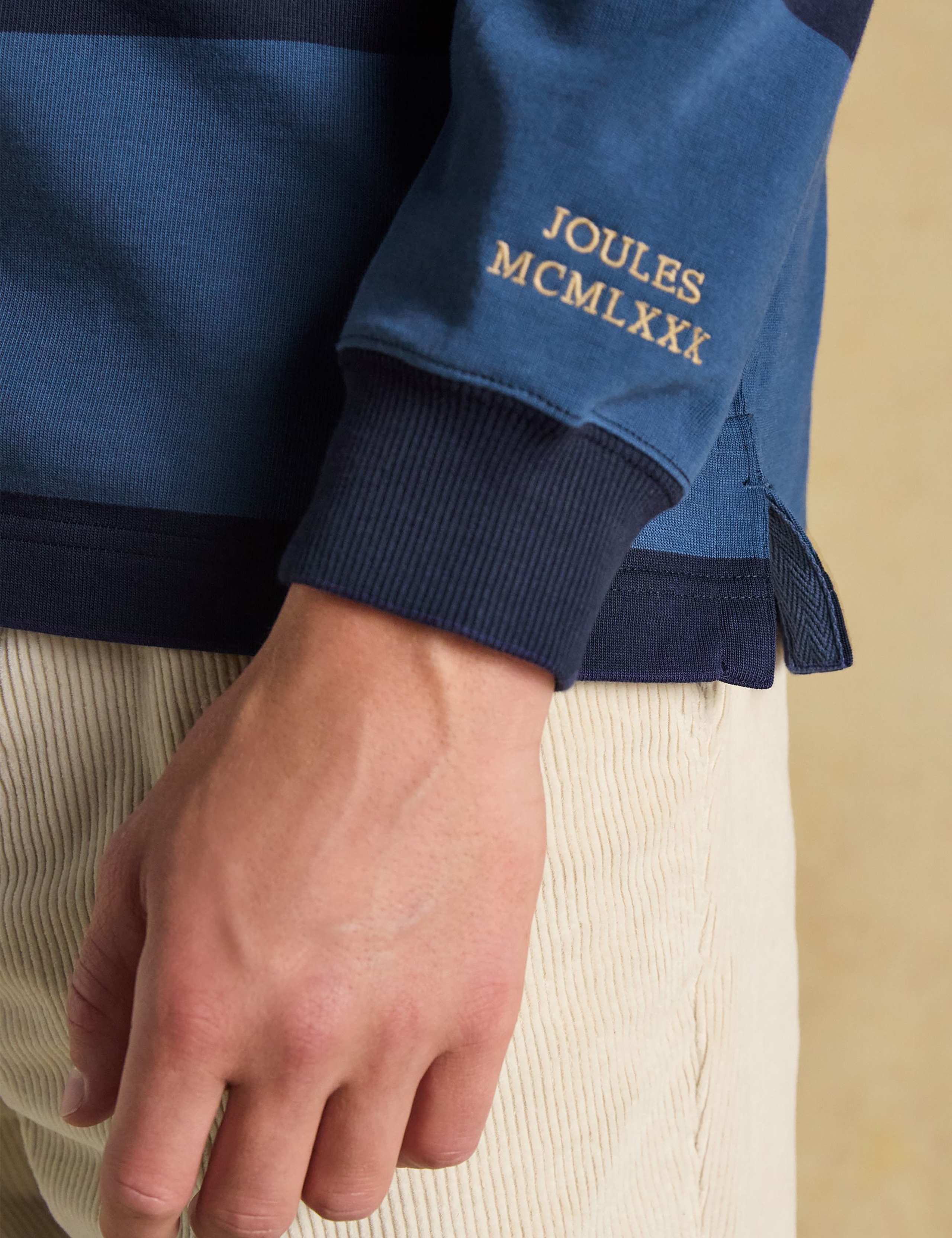 Pure Cotton Striped Rugby Shirt 8 of 8