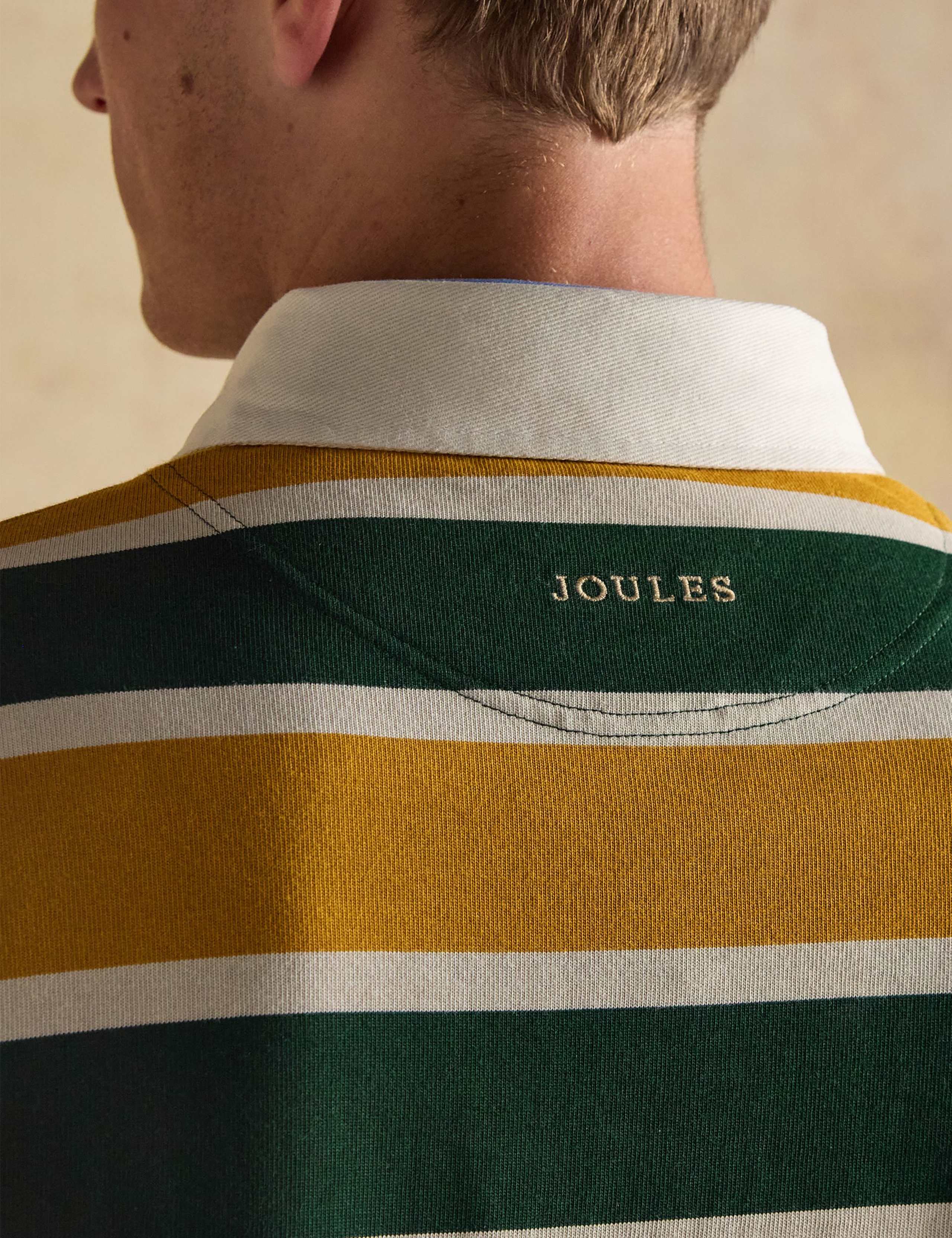 Pure Cotton Striped Rugby Shirt 5 of 8