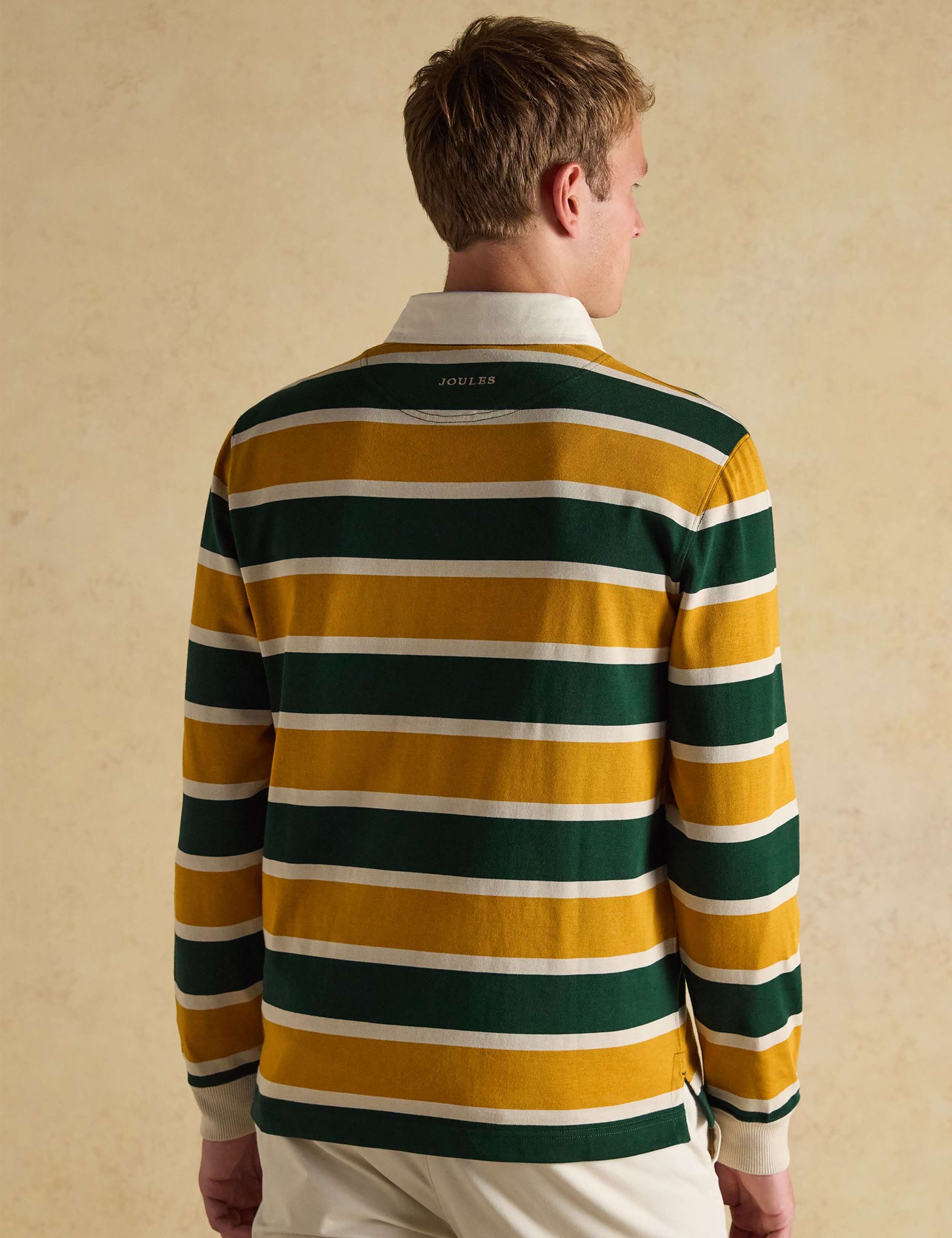 Pure Cotton Striped Rugby Shirt 7 of 8