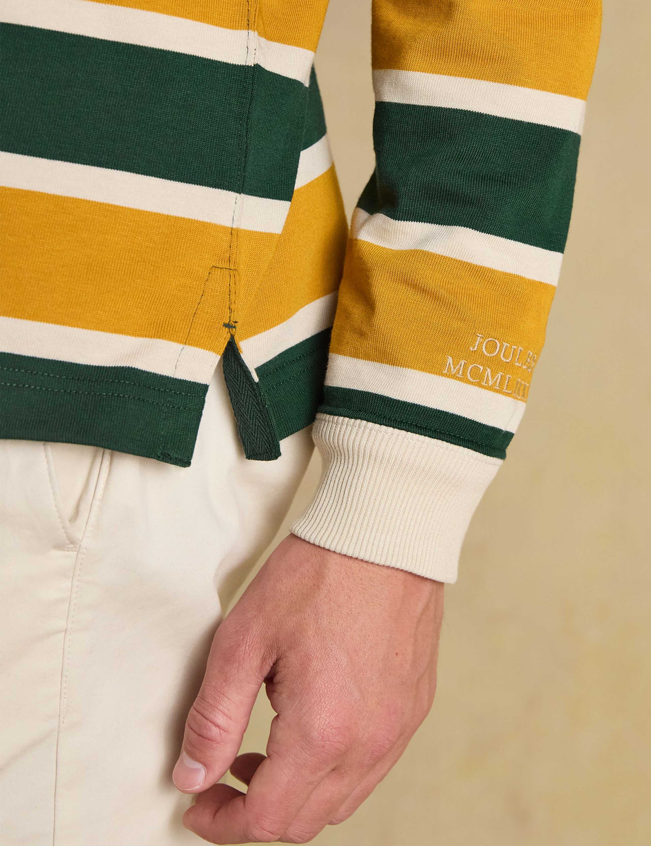 Pure Cotton Striped Rugby Shirt 8 of 8