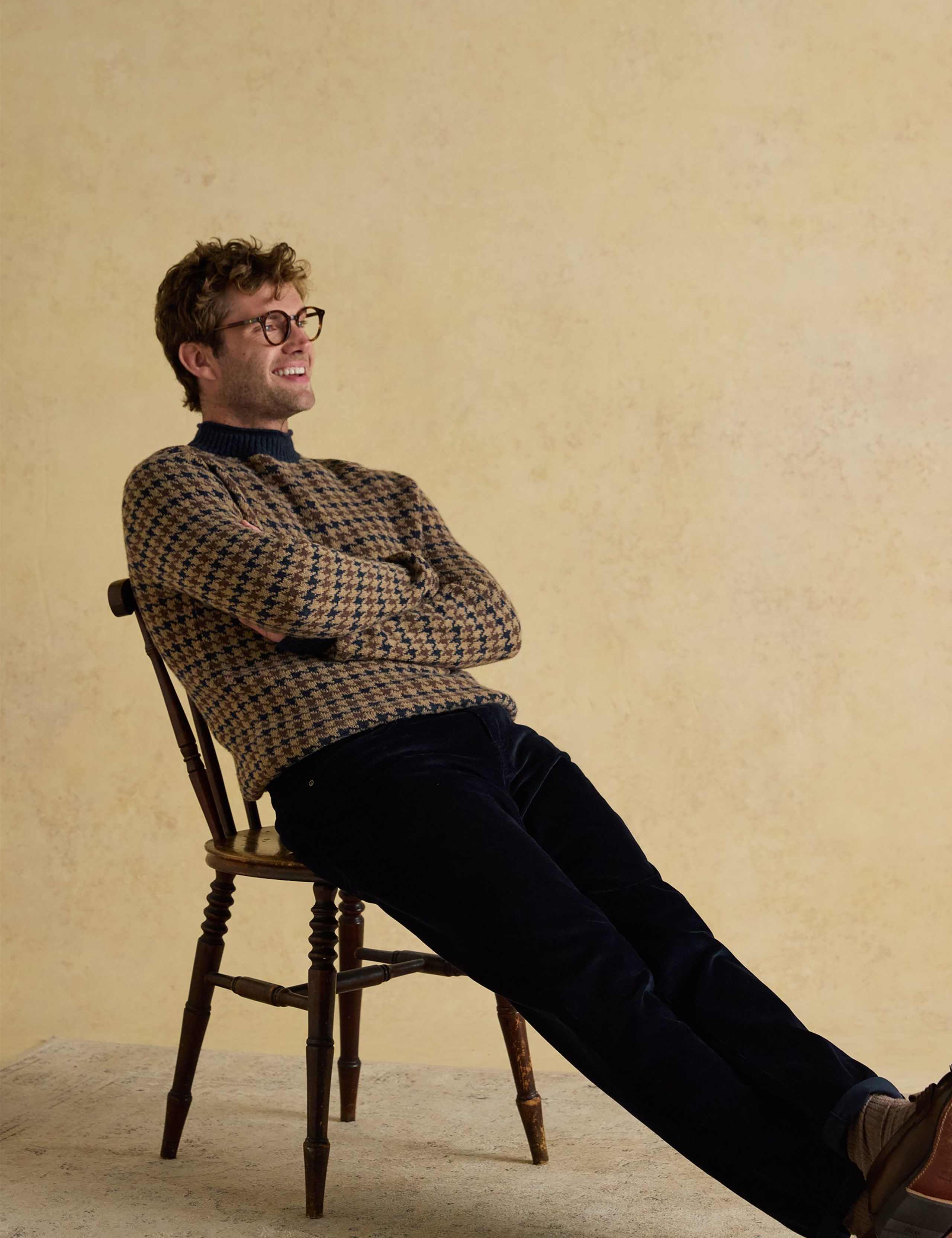 Regular Fit Cotton Rich Corduroy Trousers 3 of 7