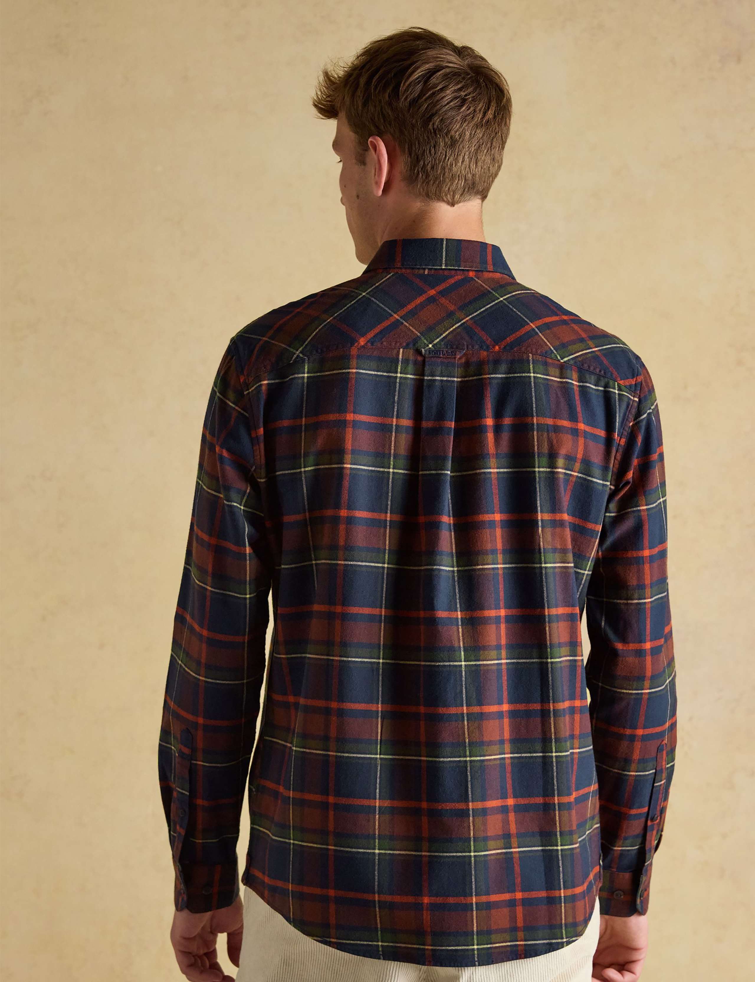Pure Cotton Checked Flannel Shirt 5 of 6