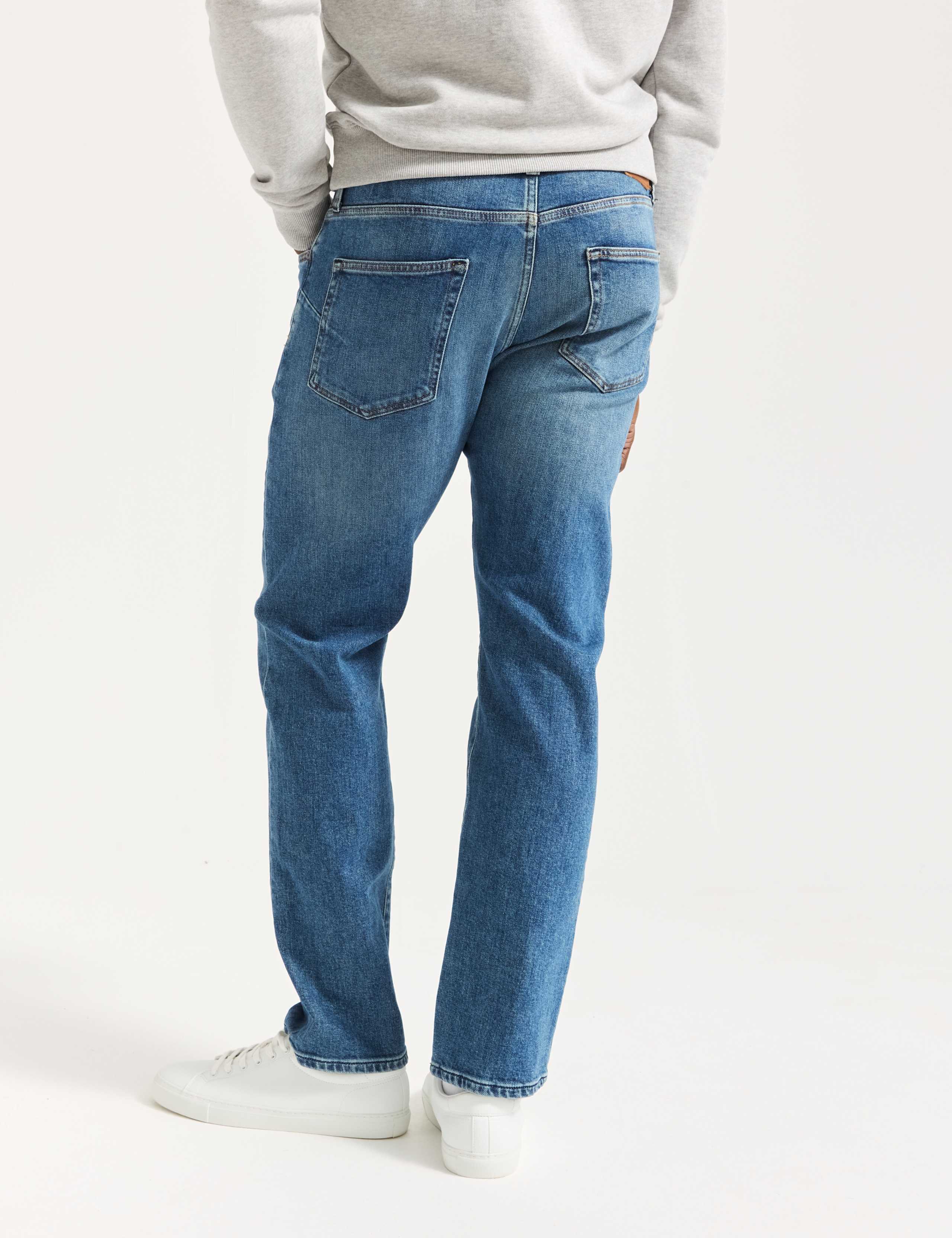 Straight Fit 5 Pocket Jeans 4 of 5