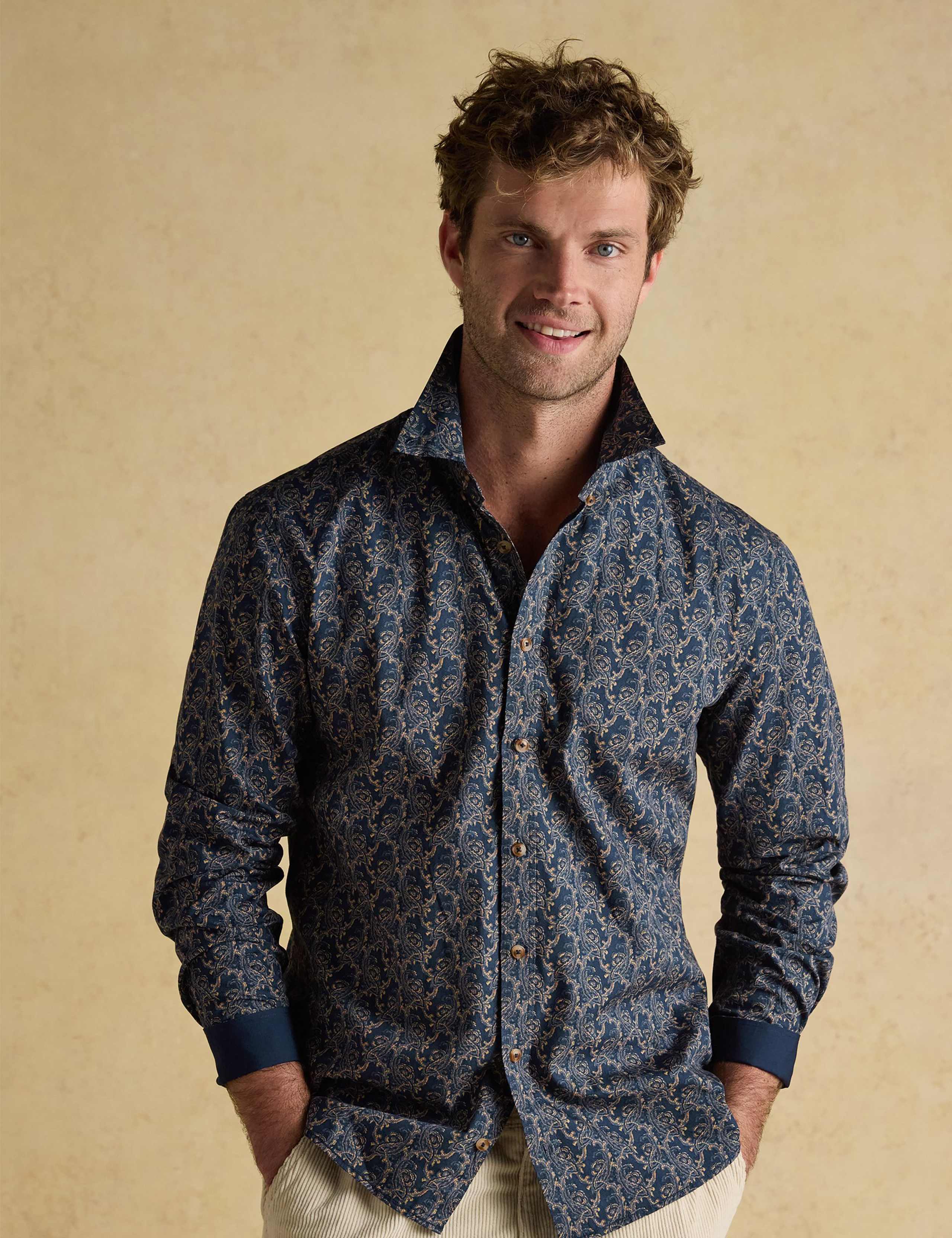Regular Fit Pure Cotton Printed Shirt 6 of 6