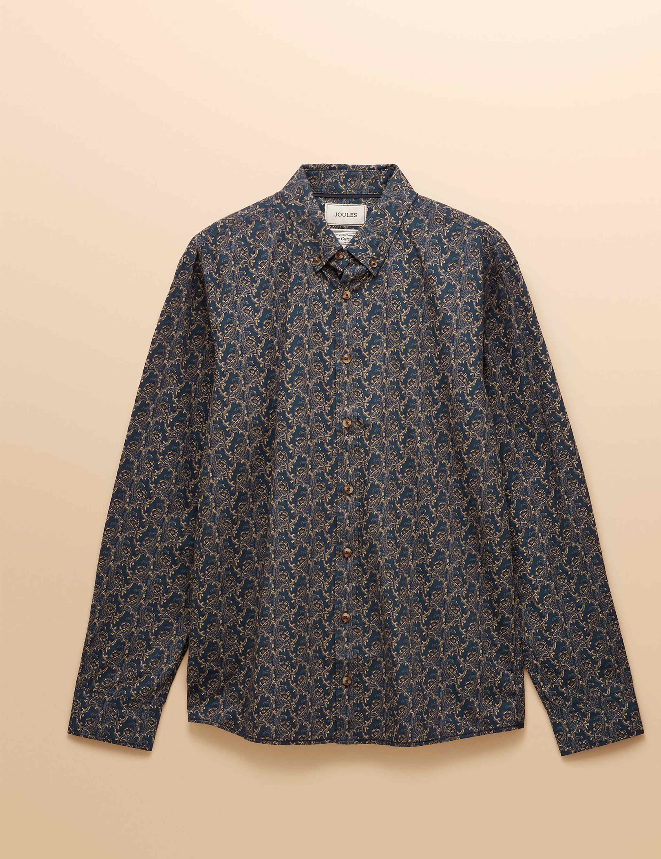 Regular Fit Pure Cotton Printed Shirt 2 of 6