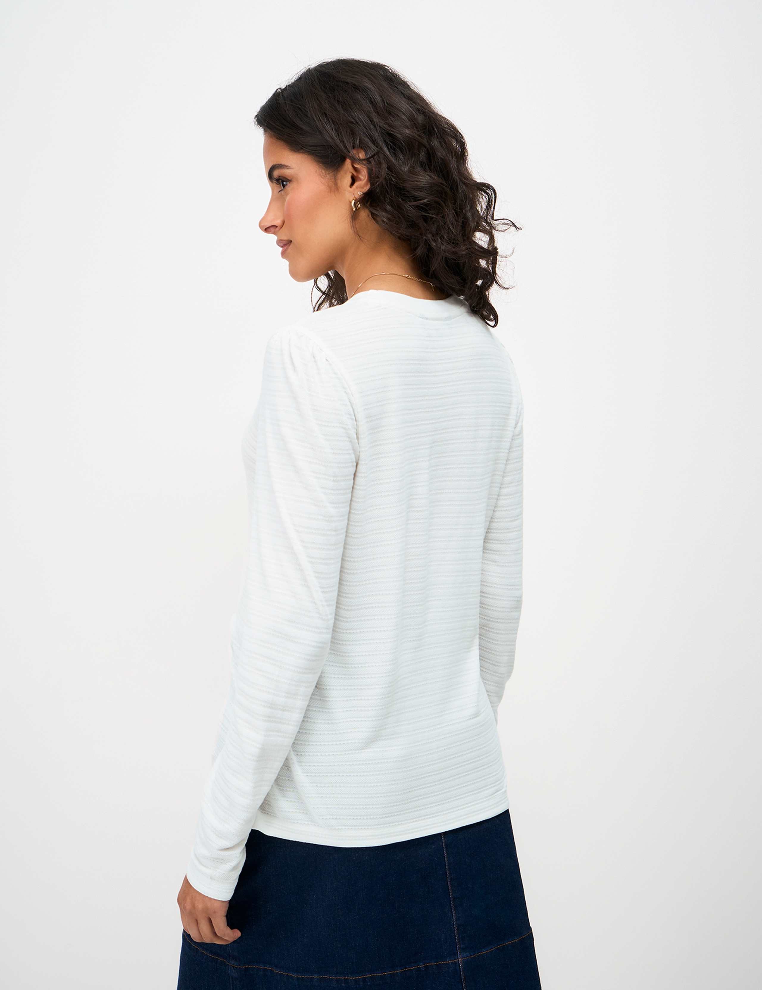 Textured Striped Top 3 of 5