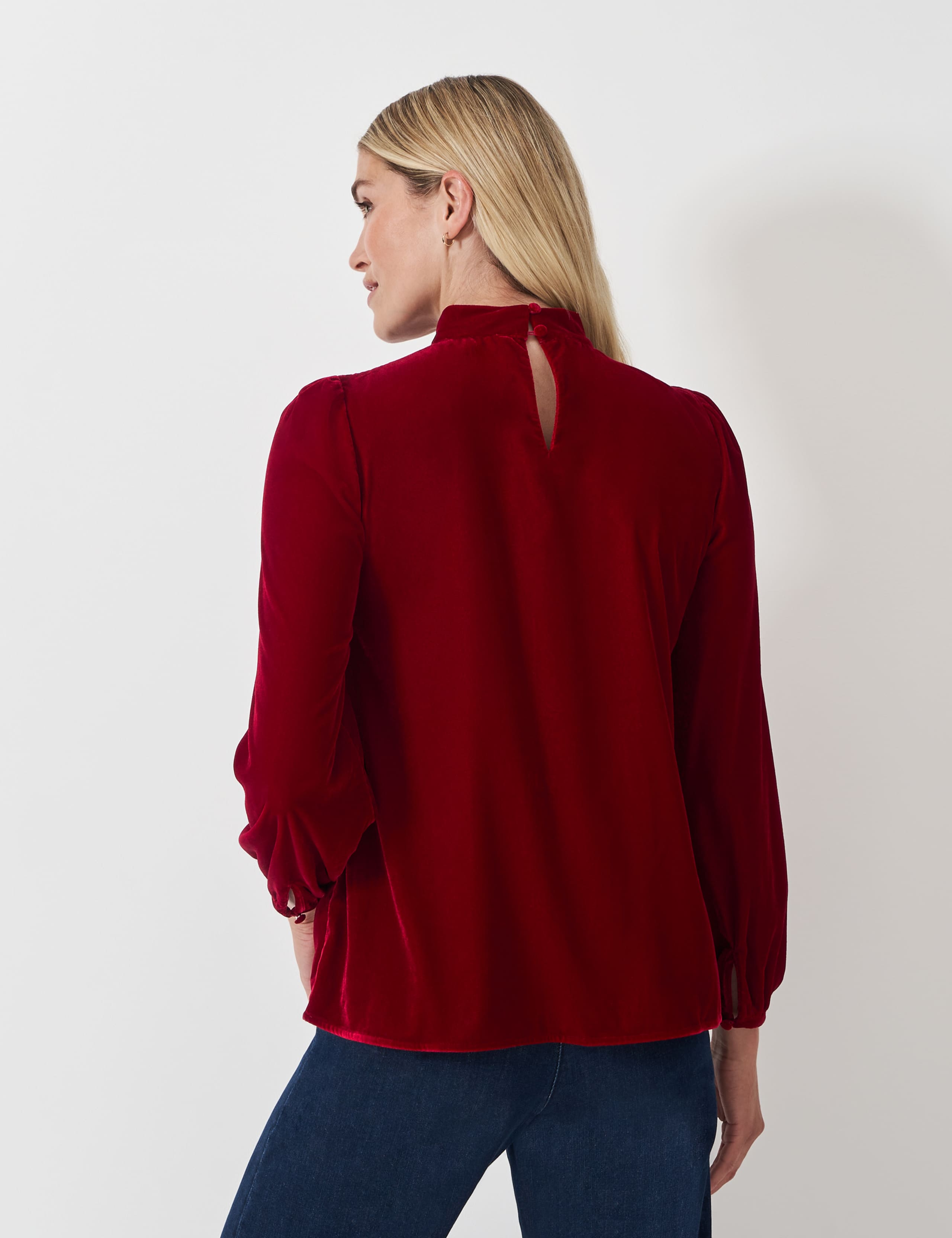 Velvet Twist Front Top 3 of 4