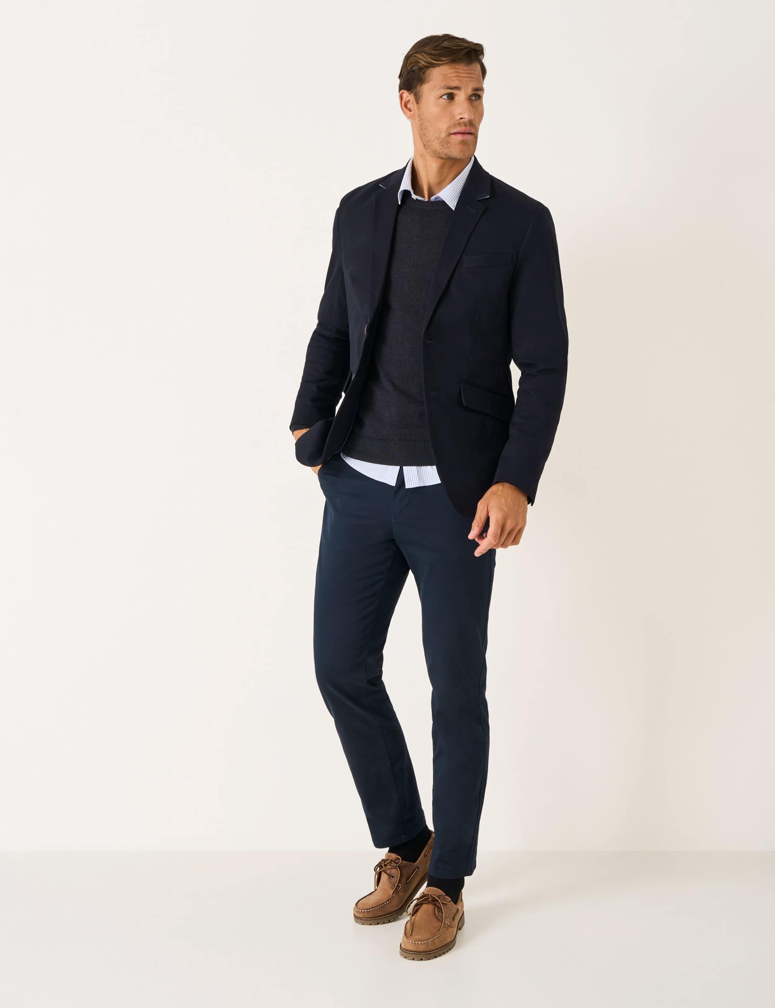 Regular Fit Cotton Rich Blazer 3 of 5