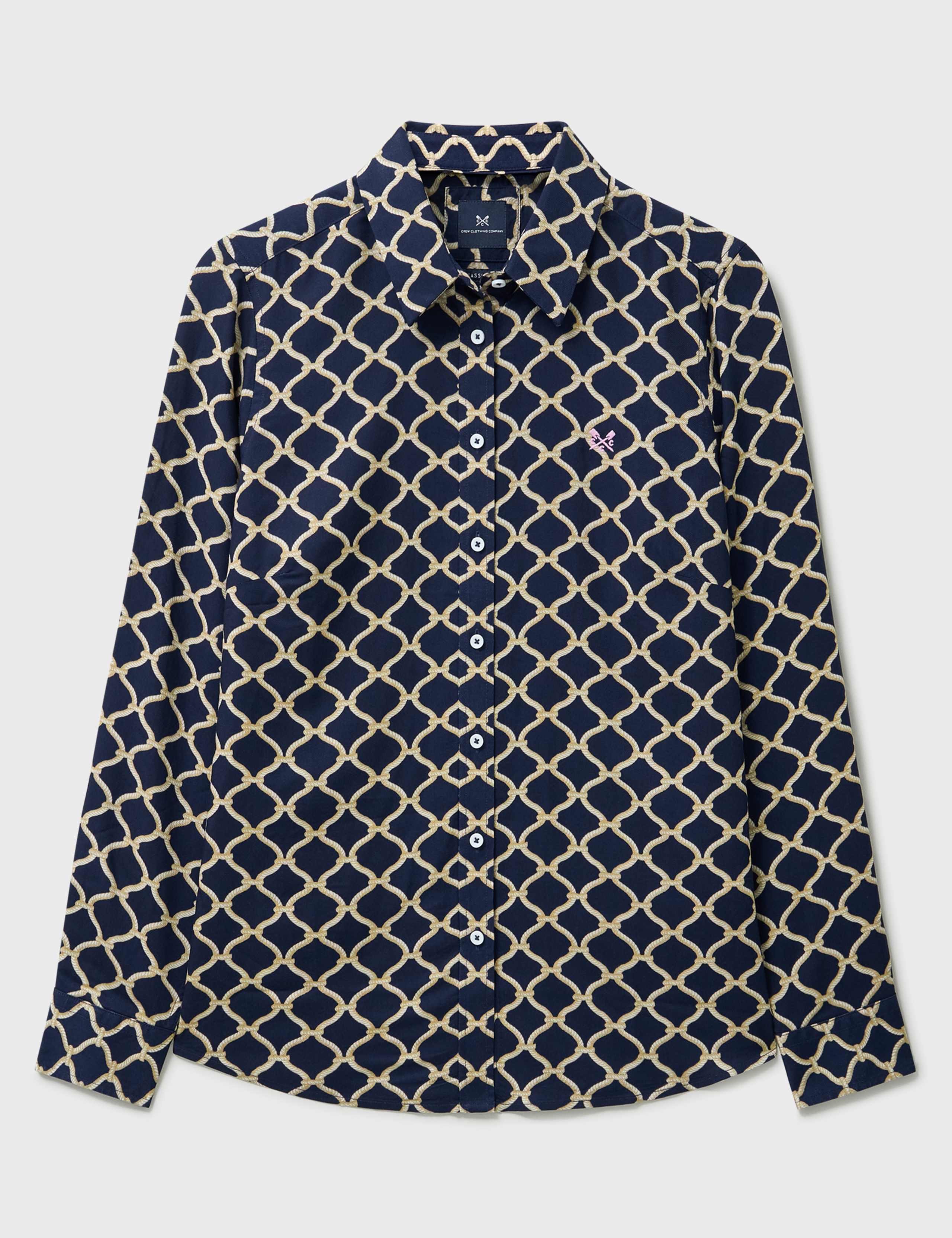 Lyocell Blend Printed Button Through Shirt 2 of 5