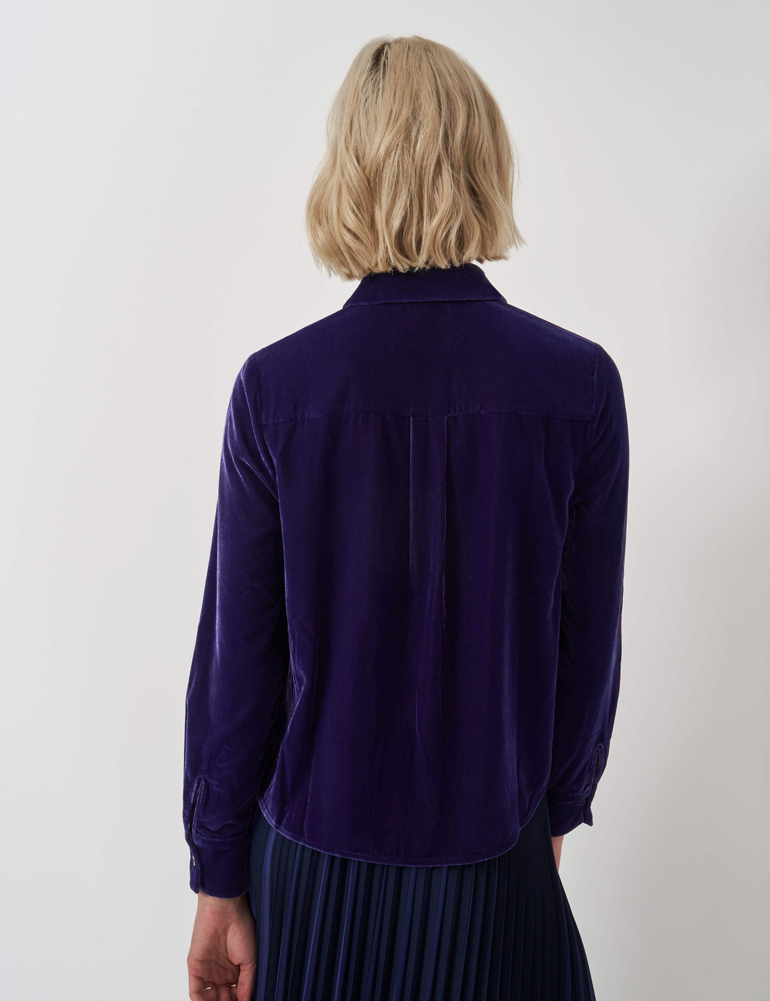 Velvet Collared Shirt 6 of 6