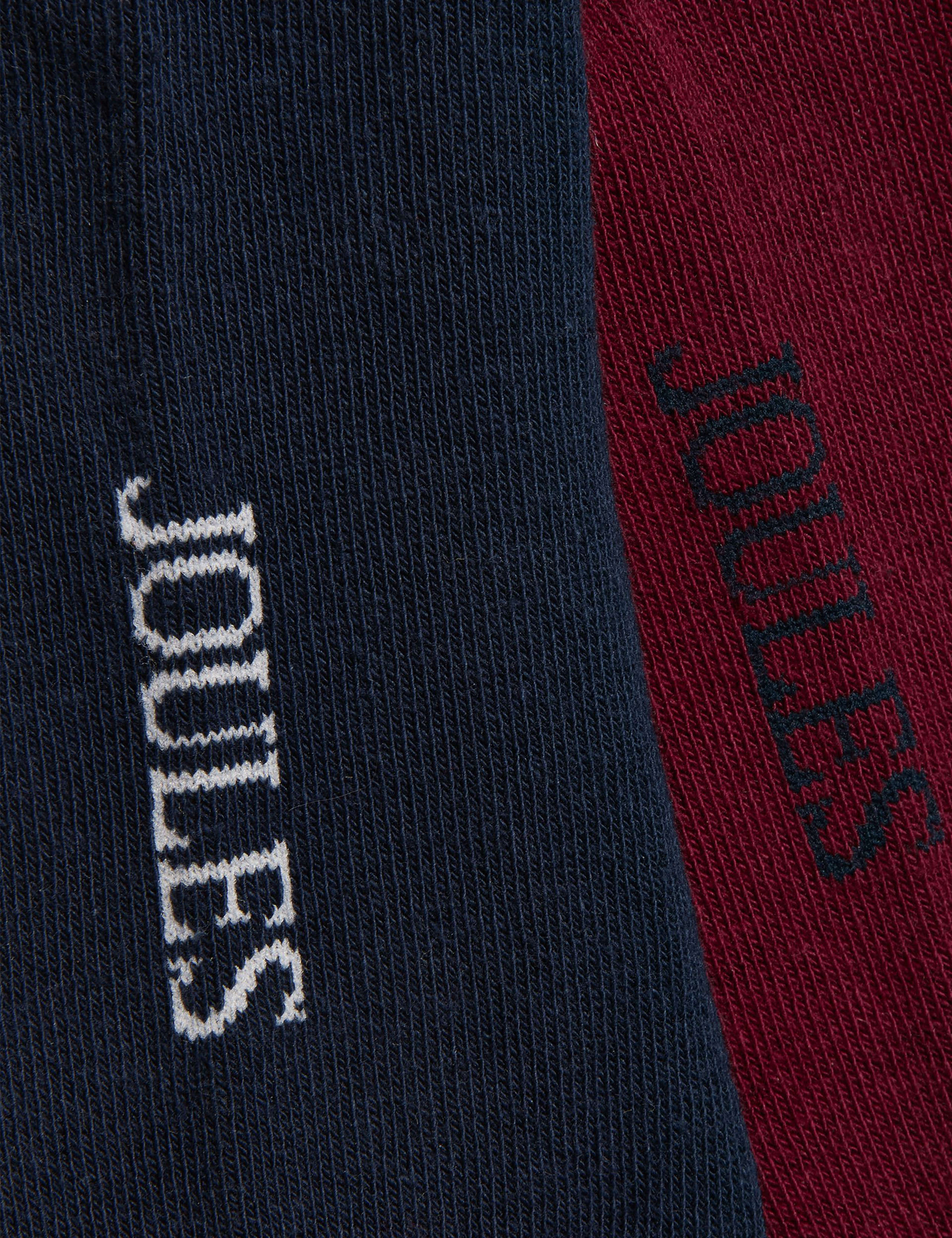 2 Pack Striped Cotton Rich Socks 3 of 3