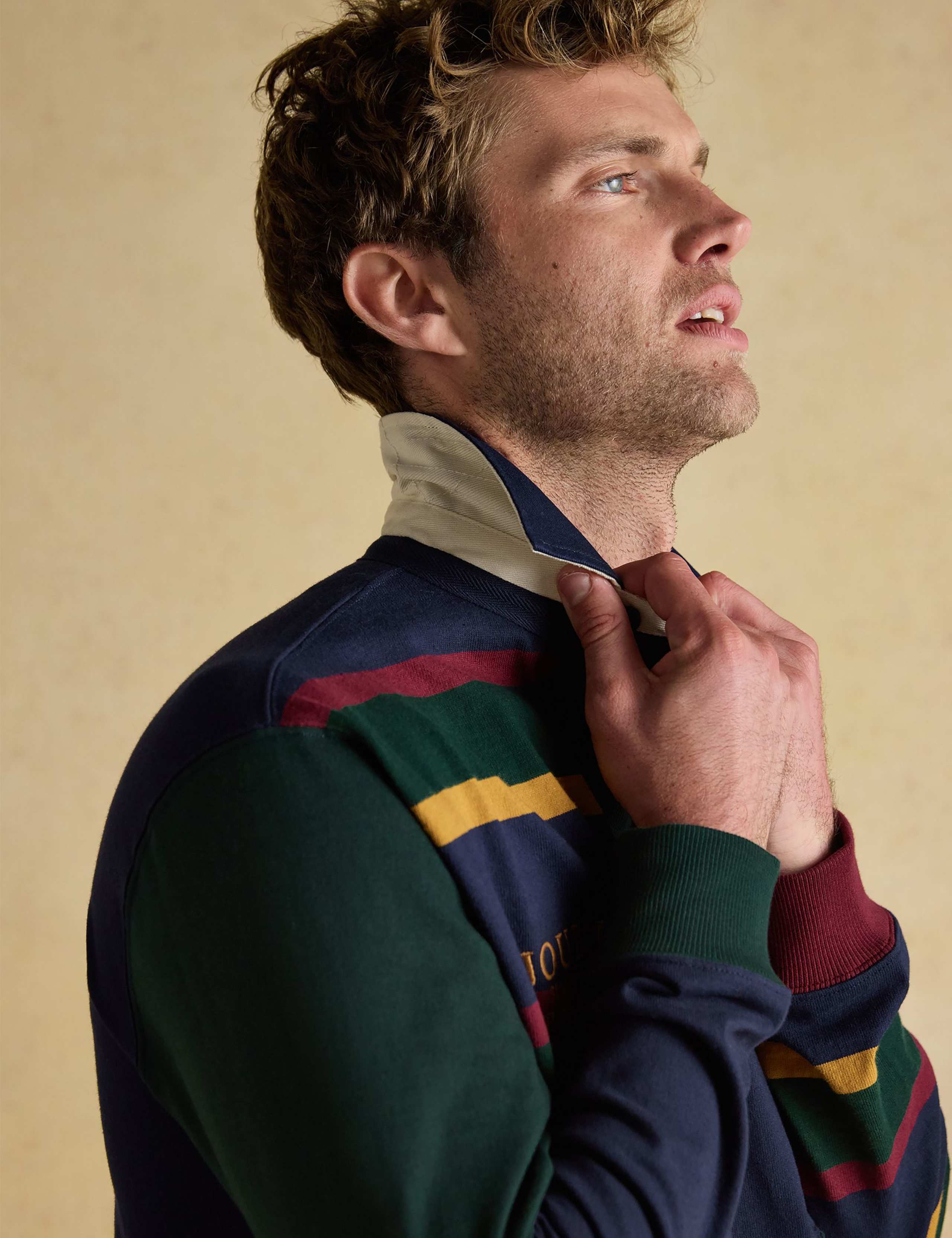 Pure Cotton Harlequin Rugby Shirt 8 of 10