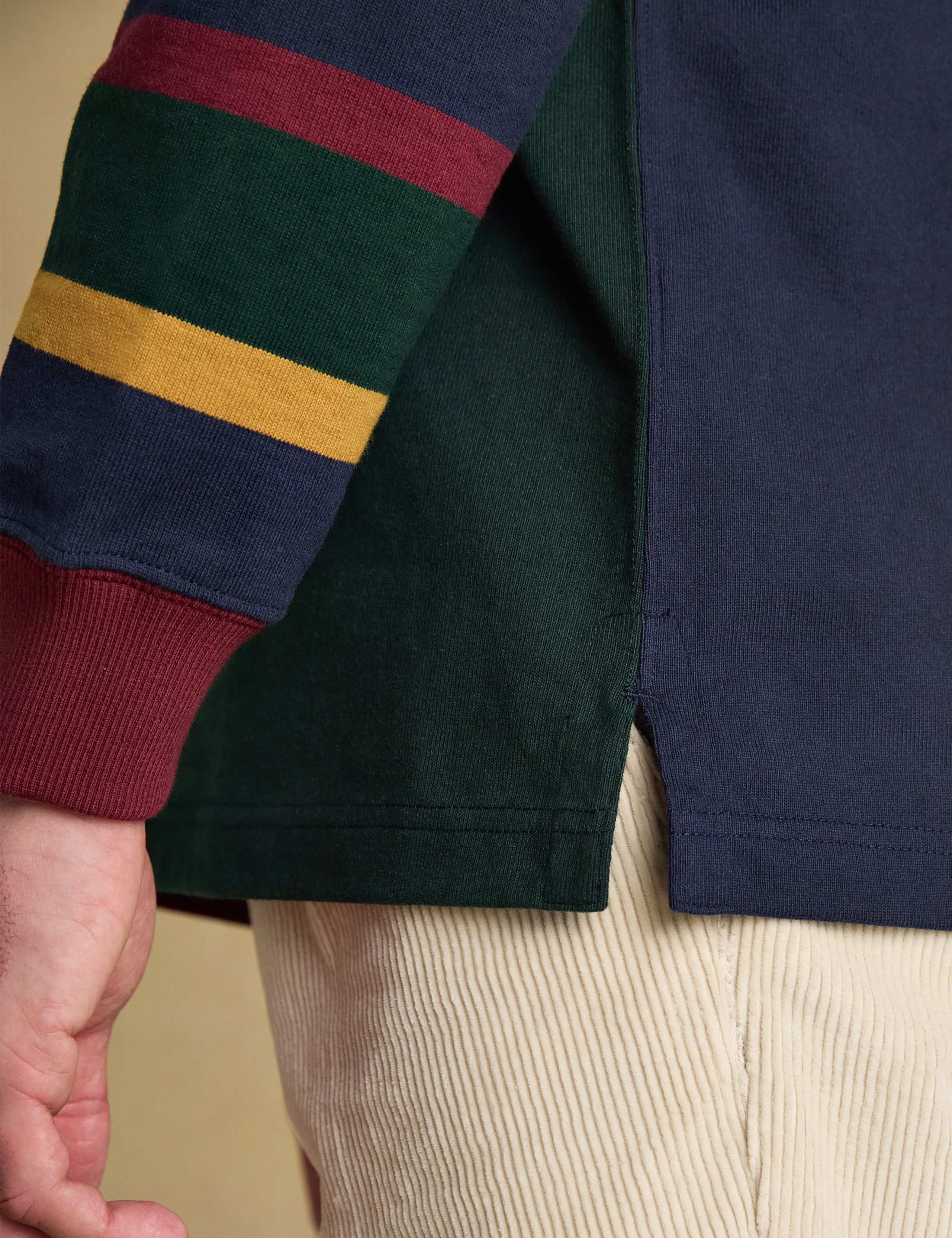 Pure Cotton Harlequin Rugby Shirt 9 of 10