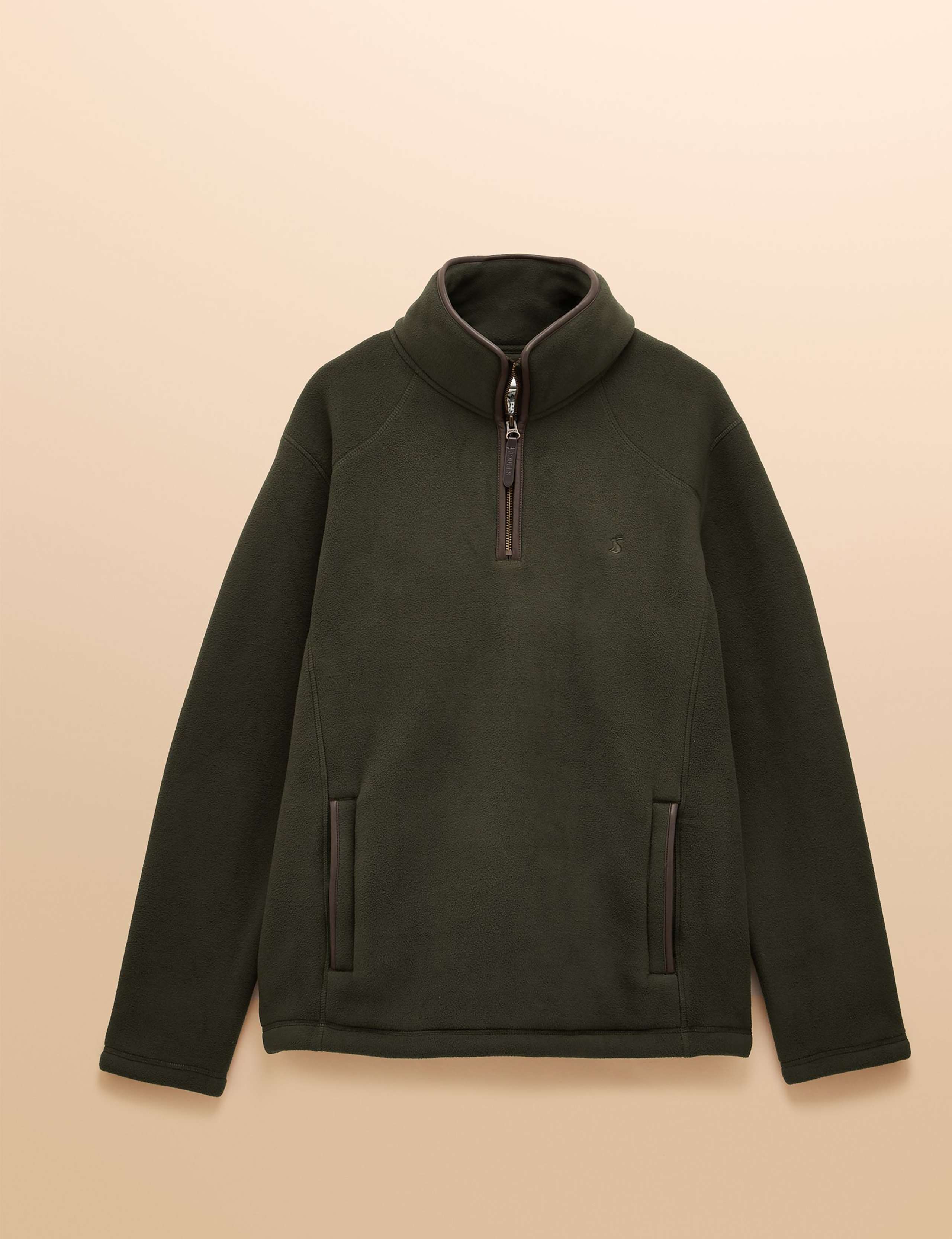 Fleece Funnel Neck Half Zip Sweatshirt 8 of 8