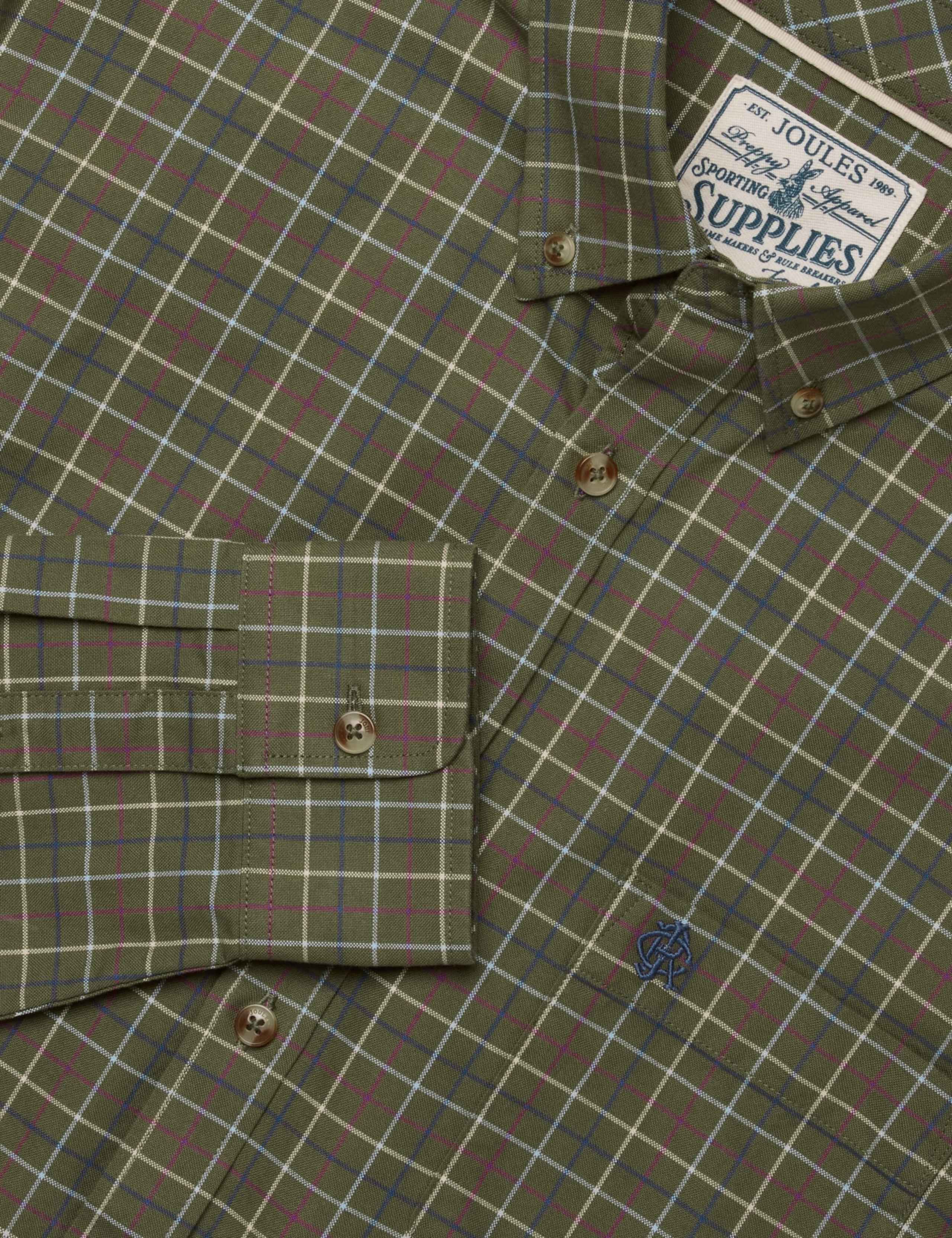 Regular Fit Pure Cotton Checked Oxford Shirt 8 of 11