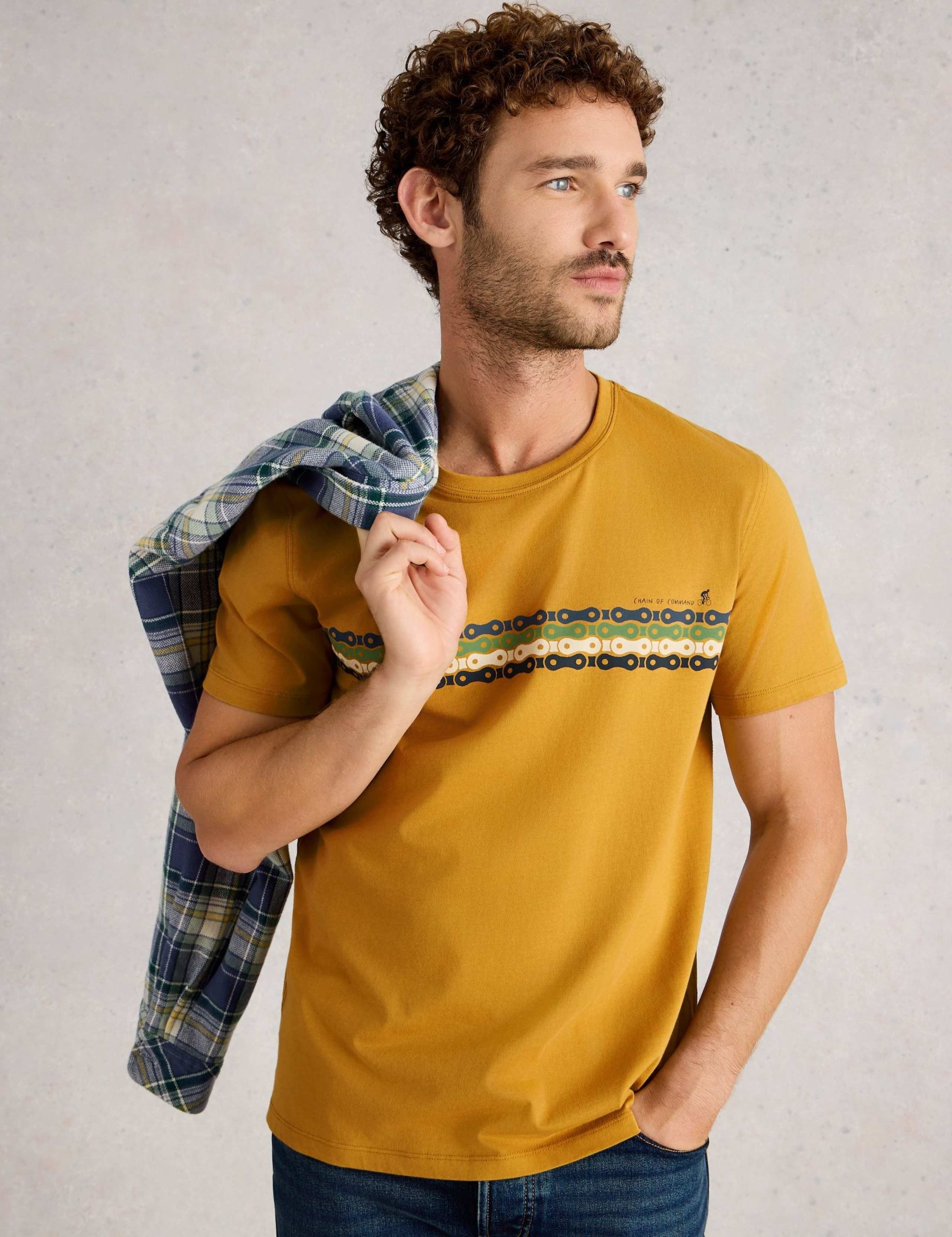 Cotton Rich Bike Chain Graphic T-Shirt 3 of 6