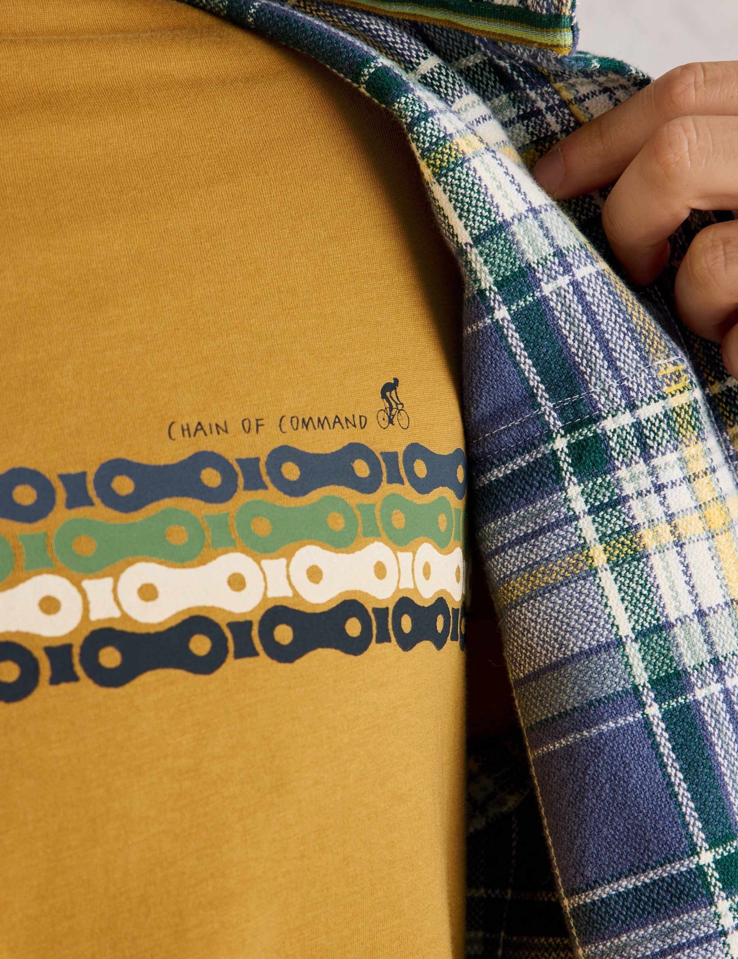 Cotton Rich Bike Chain Graphic T-Shirt 6 of 6