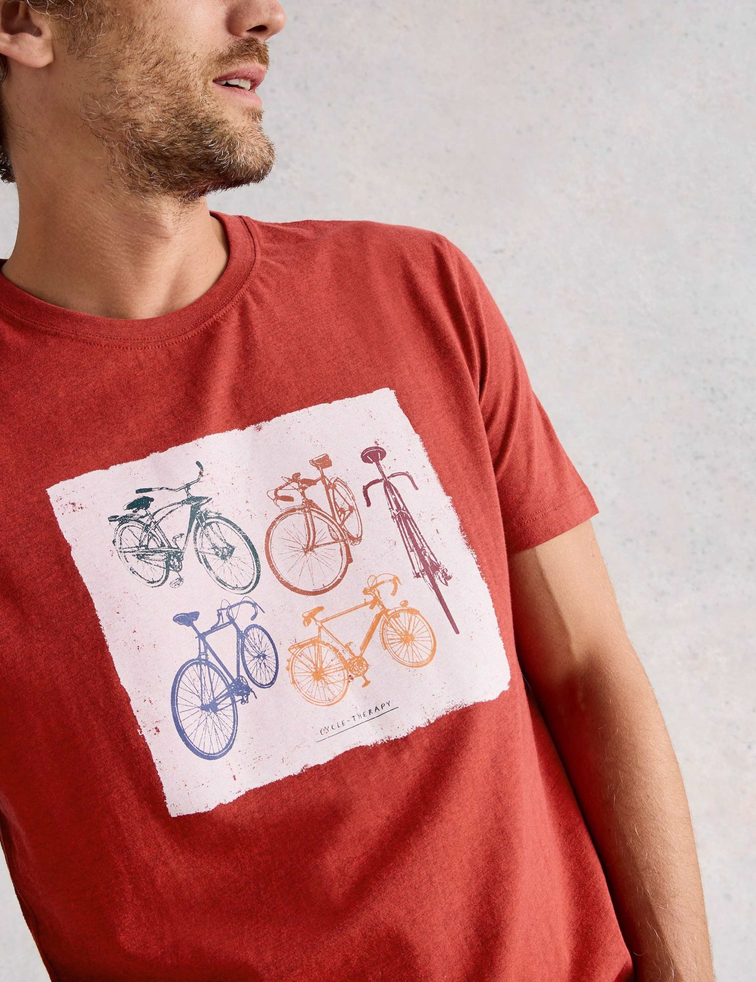 Cotton Rich Multi Bike Graphic T-Shirt 5 of 6