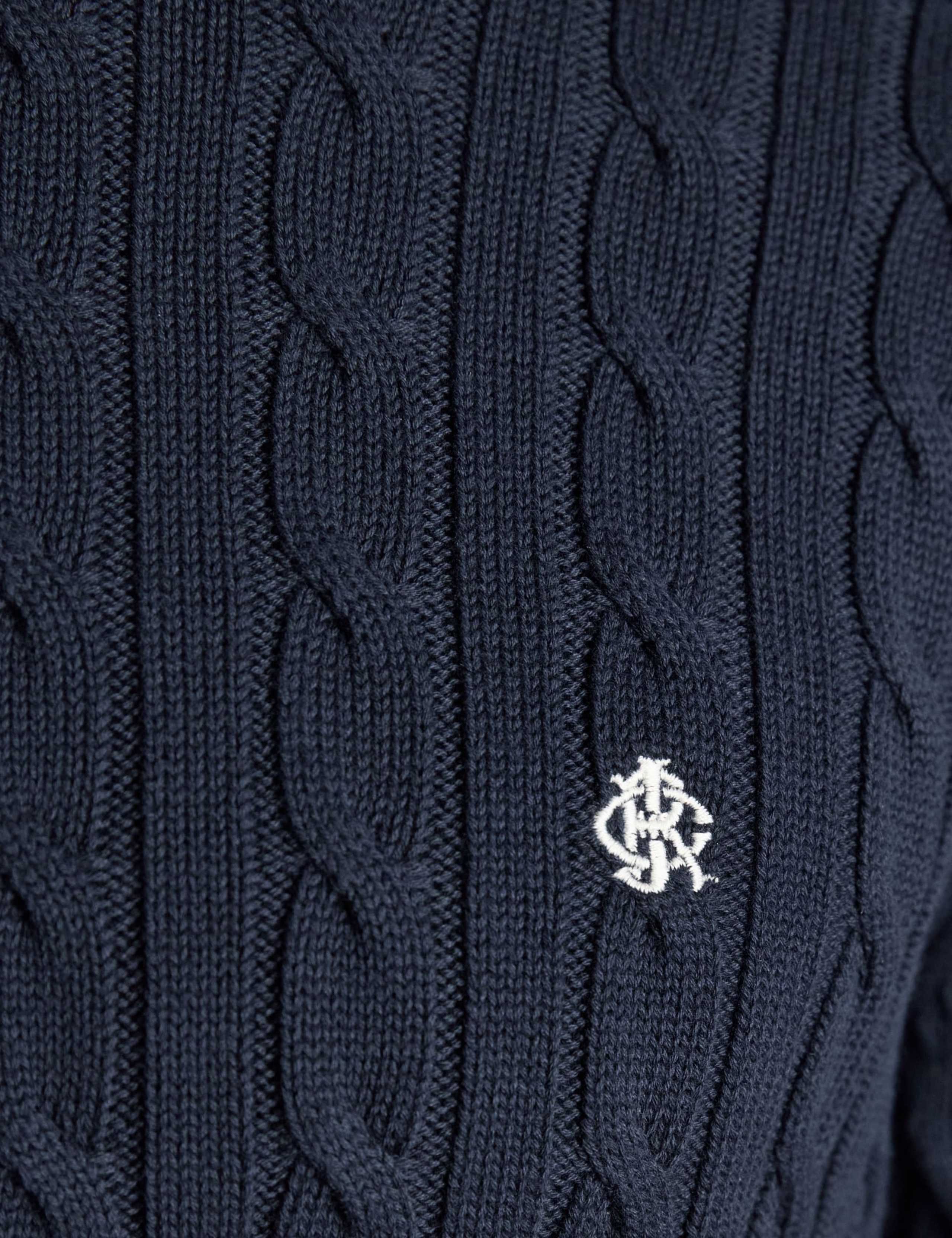 Pure Cotton Cable Knit Crew Neck Jumper 7 of 7