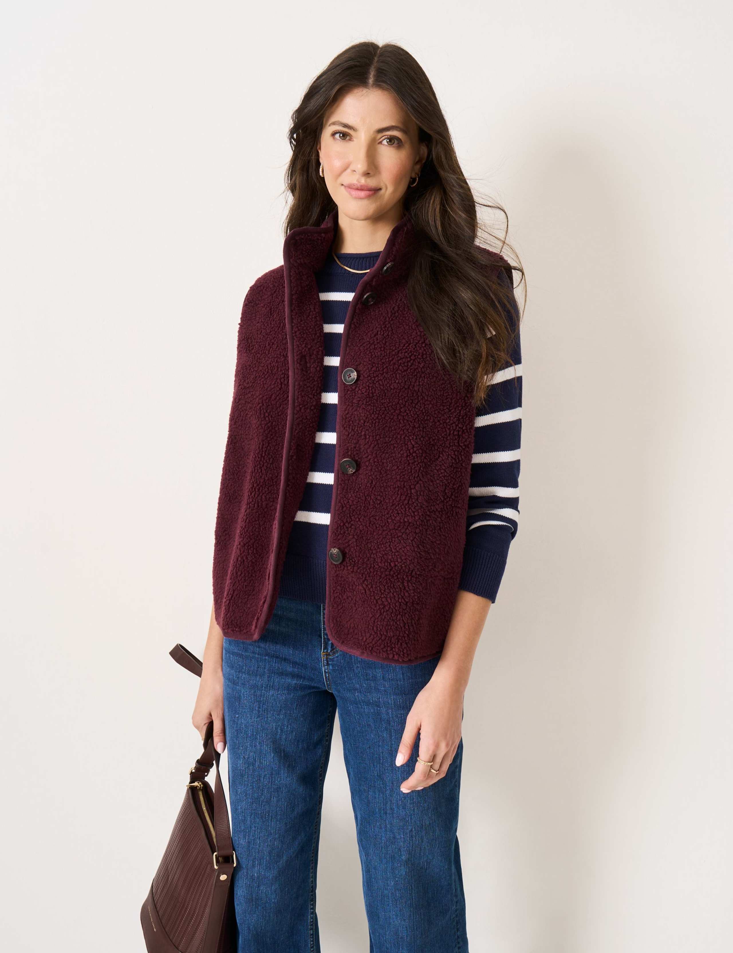 Borg High Neck Gilet 3 of 5