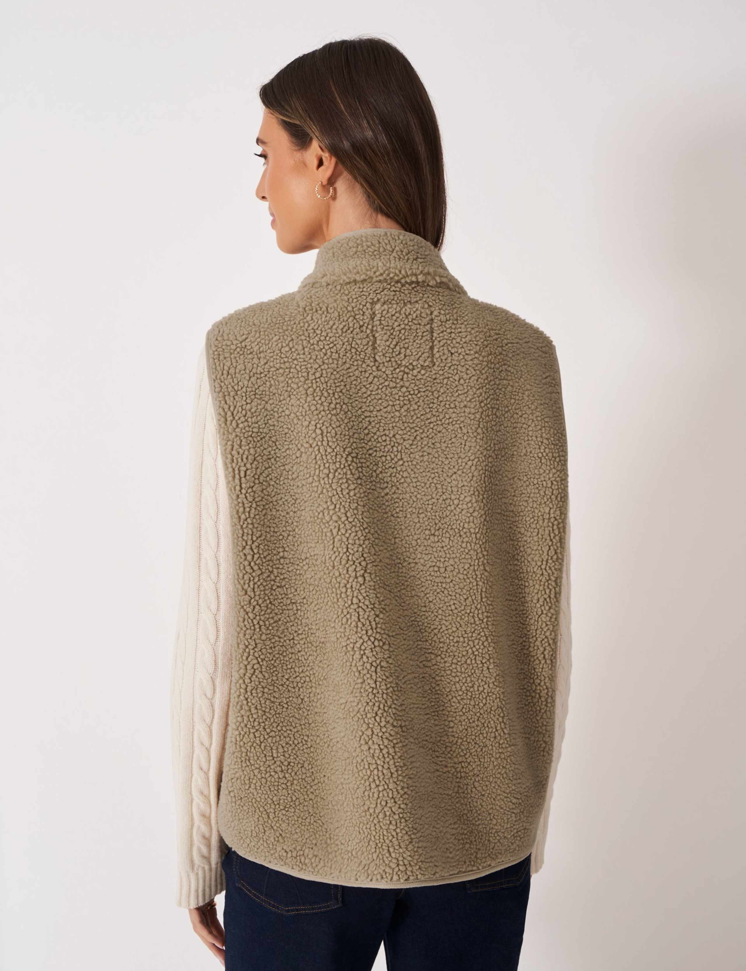 Borg High Neck Gilet 3 of 5