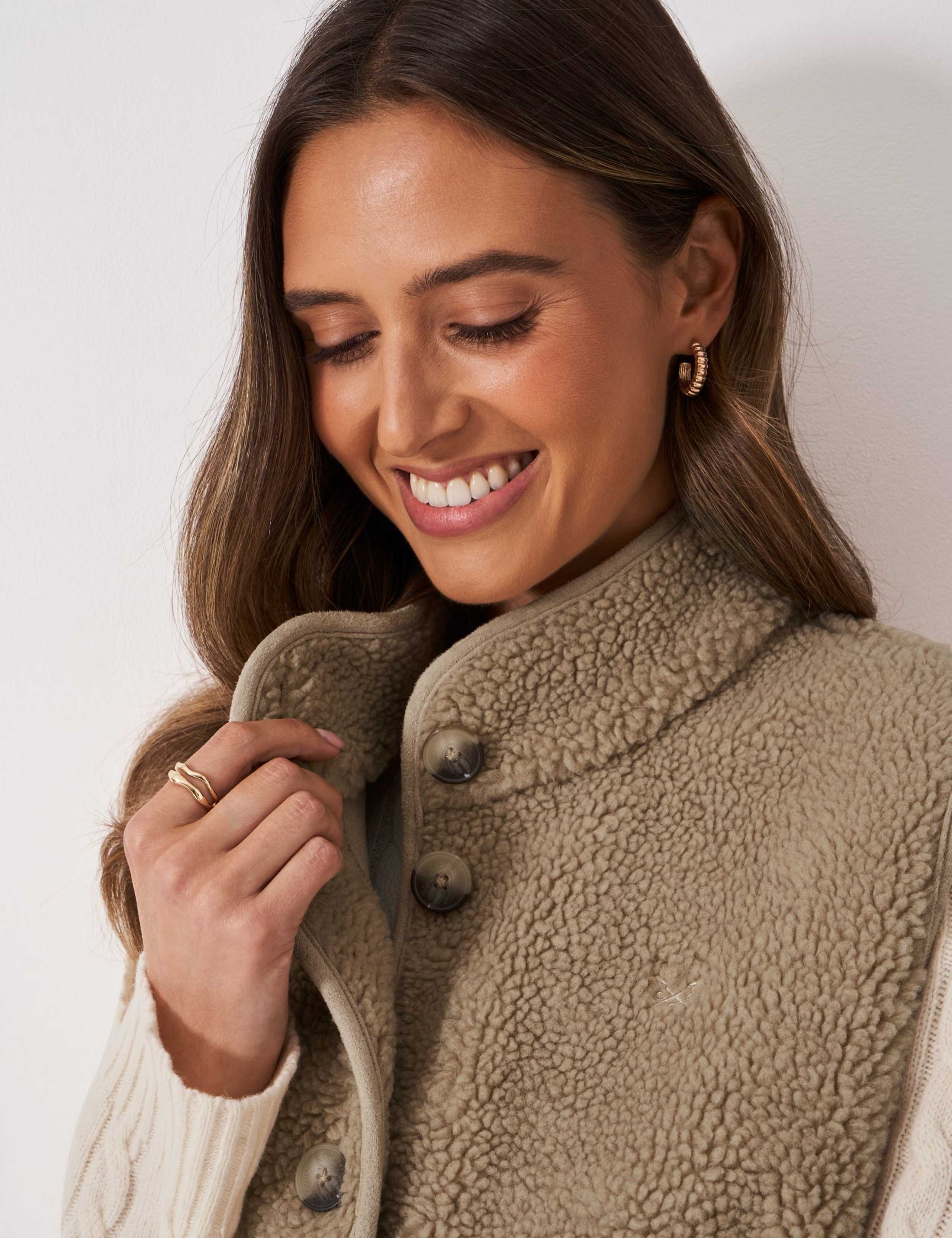 Borg High Neck Gilet 5 of 5