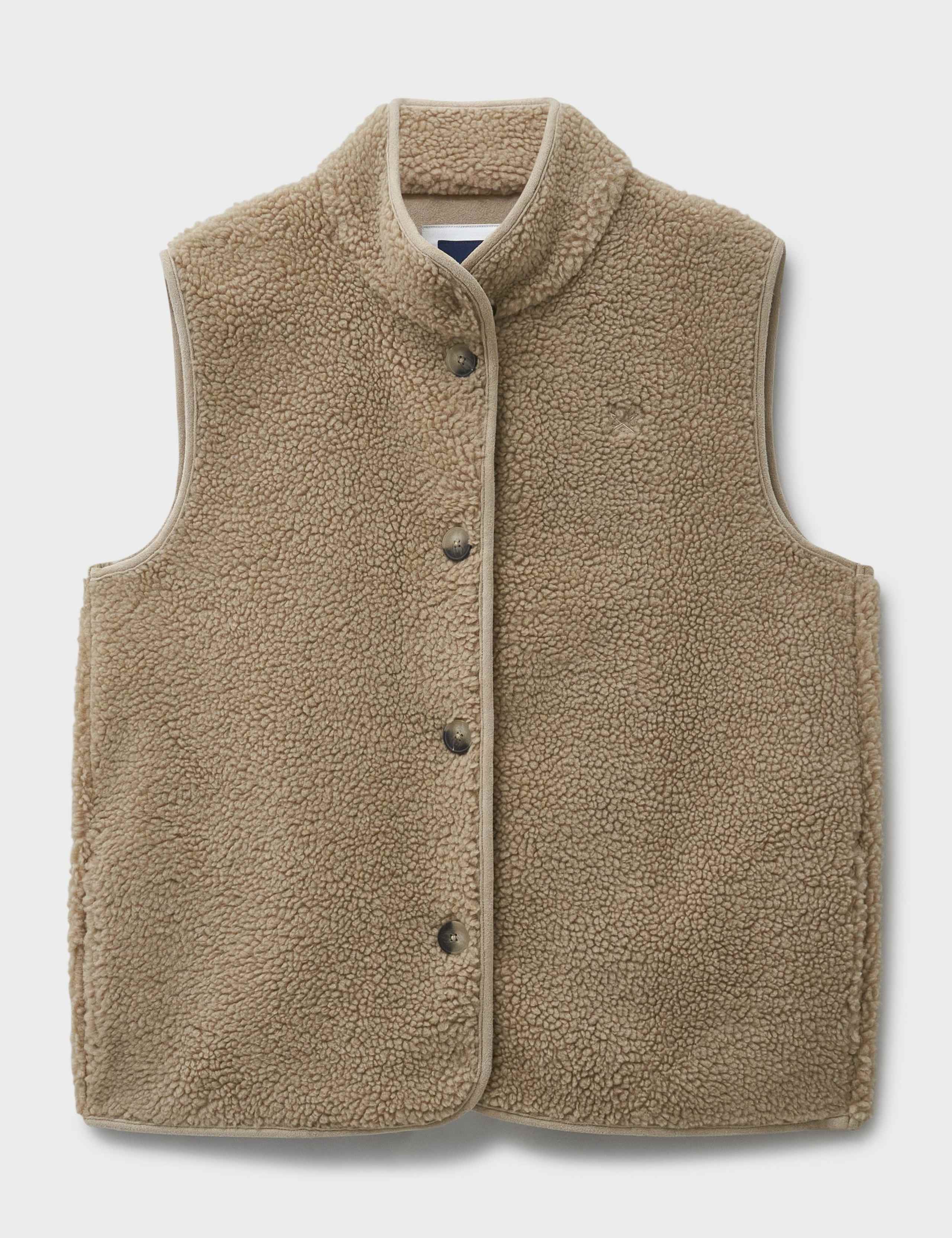 Borg High Neck Gilet 2 of 5