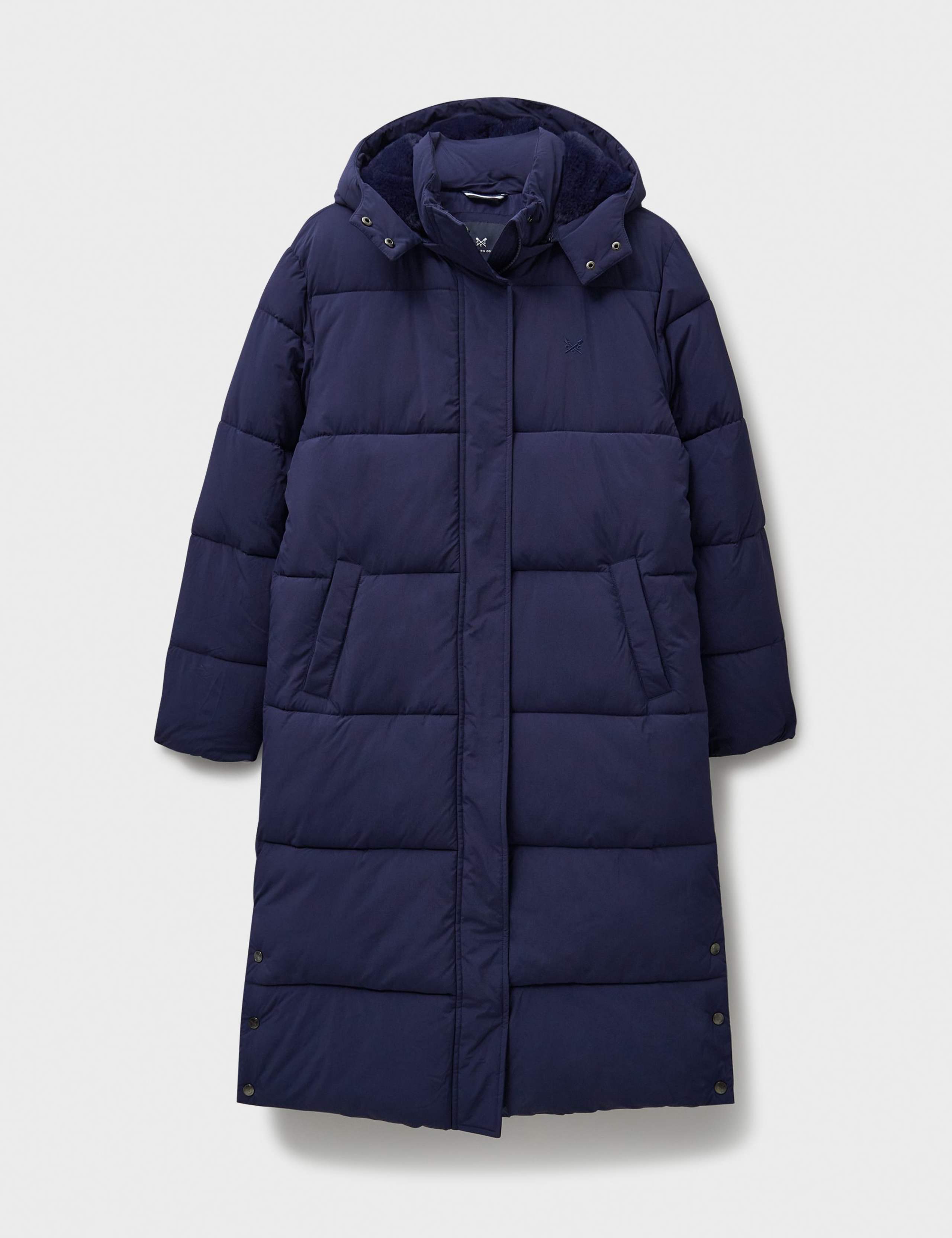 Padded Hooded Longline Puffer Coat 2 of 5