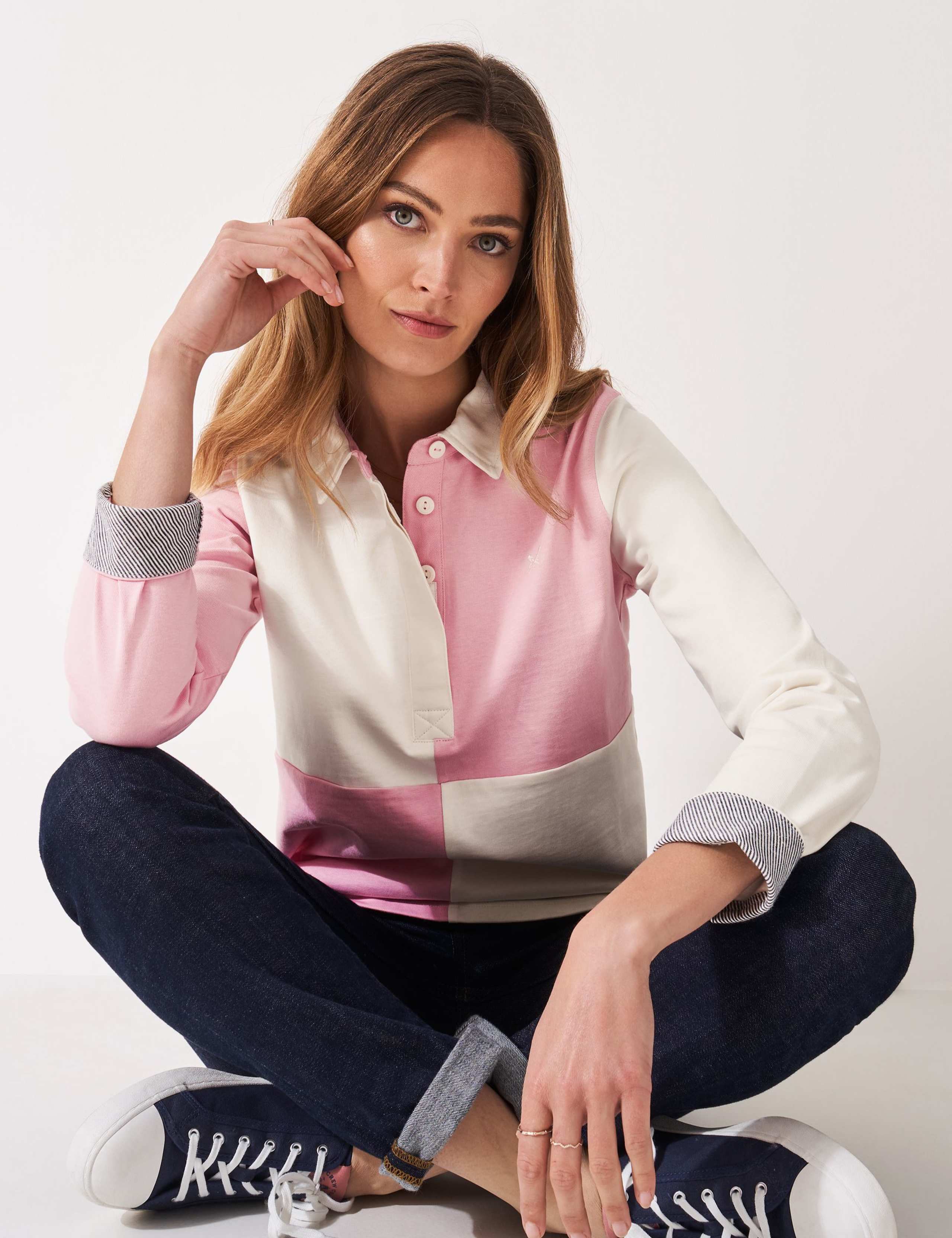 Pure Cotton Harlequin Rugby Shirt 3 of 5