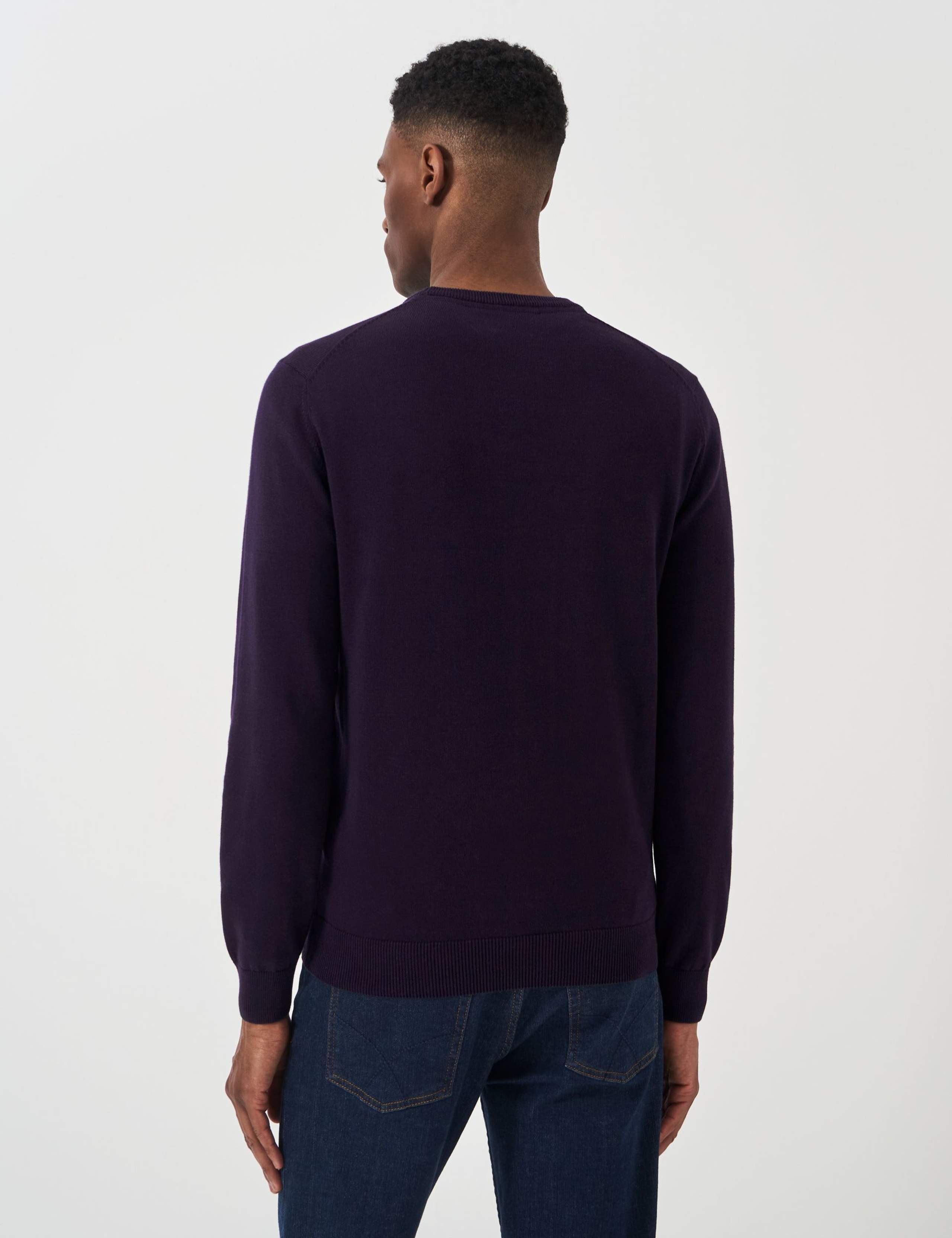 Pure Cotton Crew Neck Jumper 5 of 5