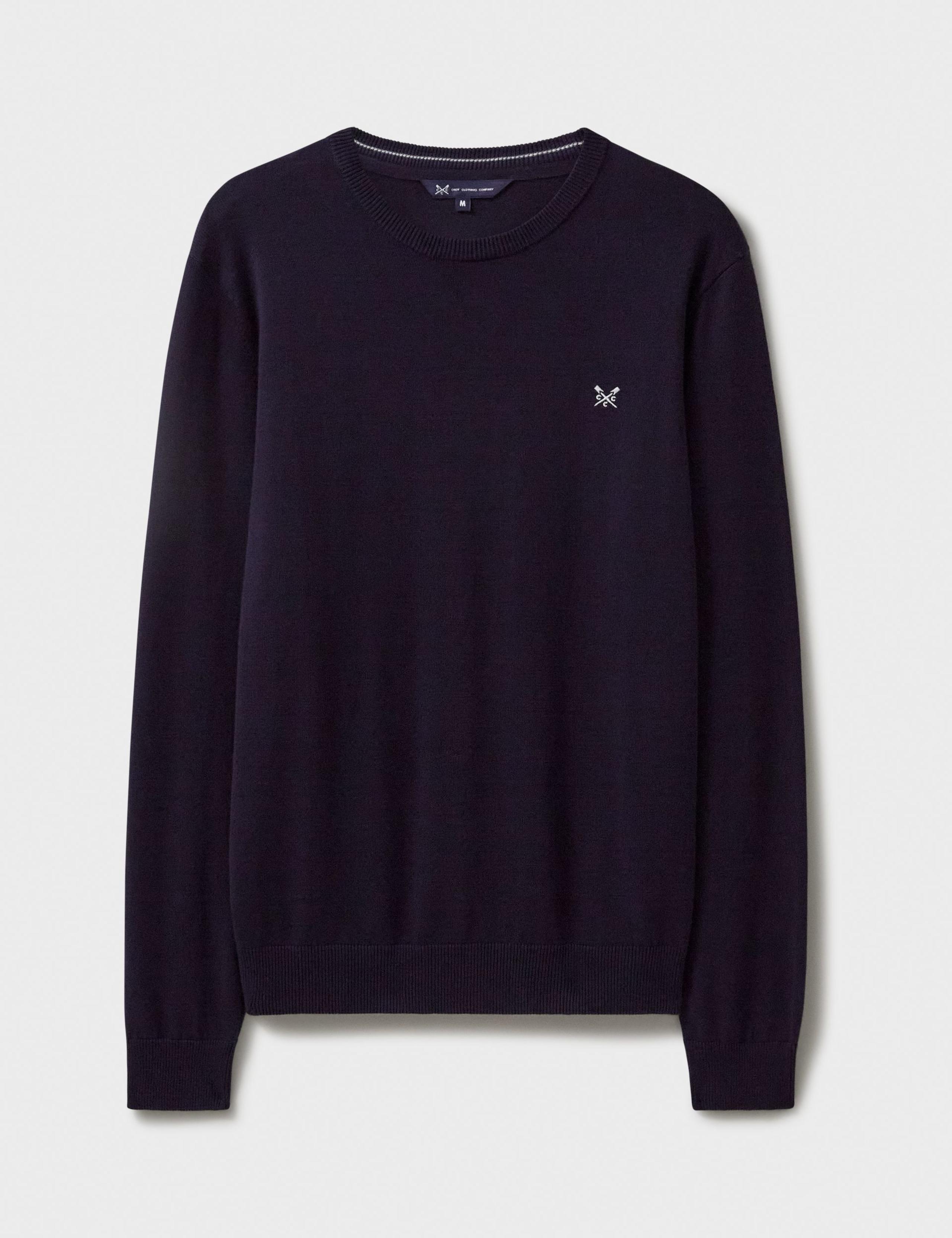 Pure Cotton Crew Neck Jumper 2 of 5