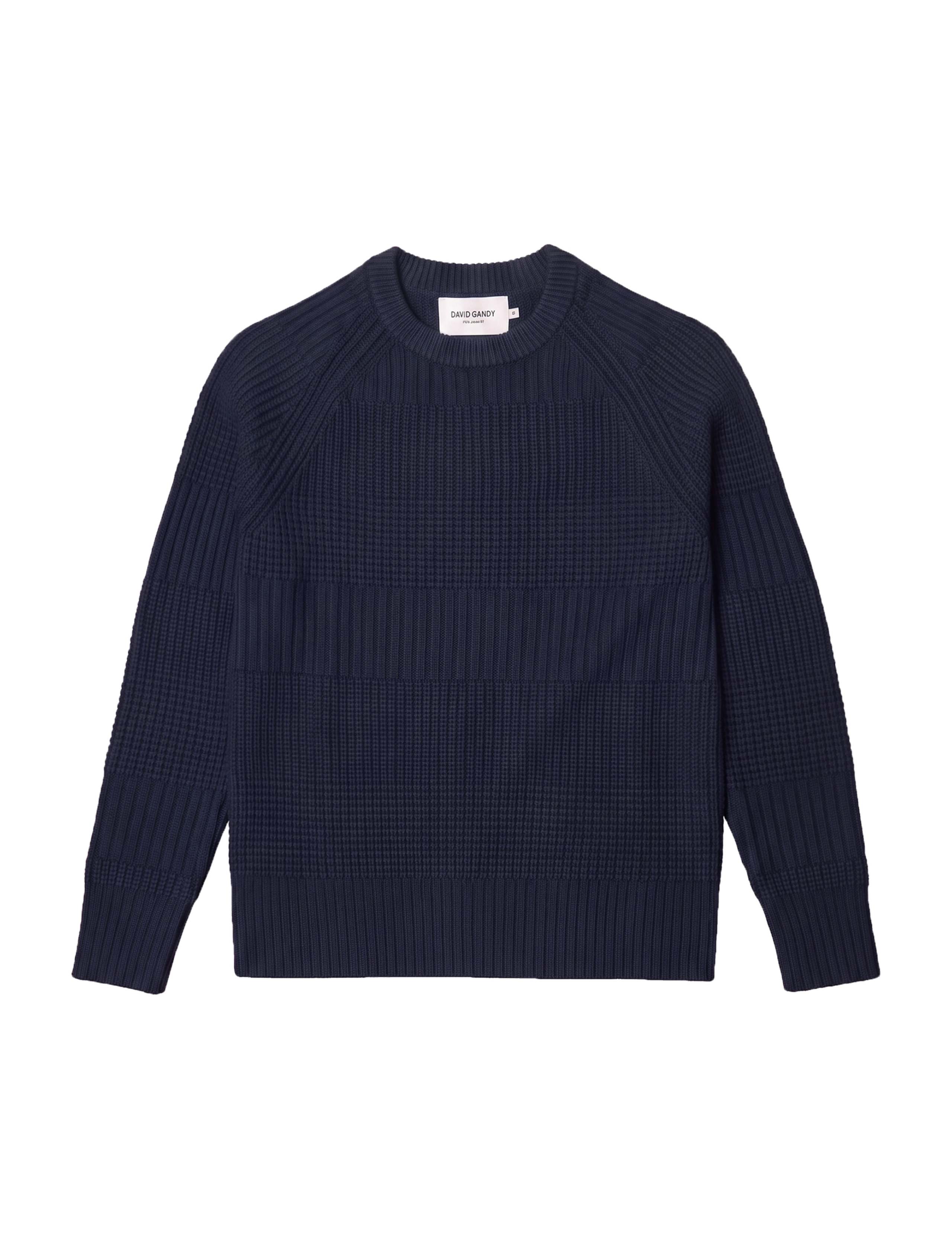 Pure Lambswool Textured Striped Jumper 2 of 5