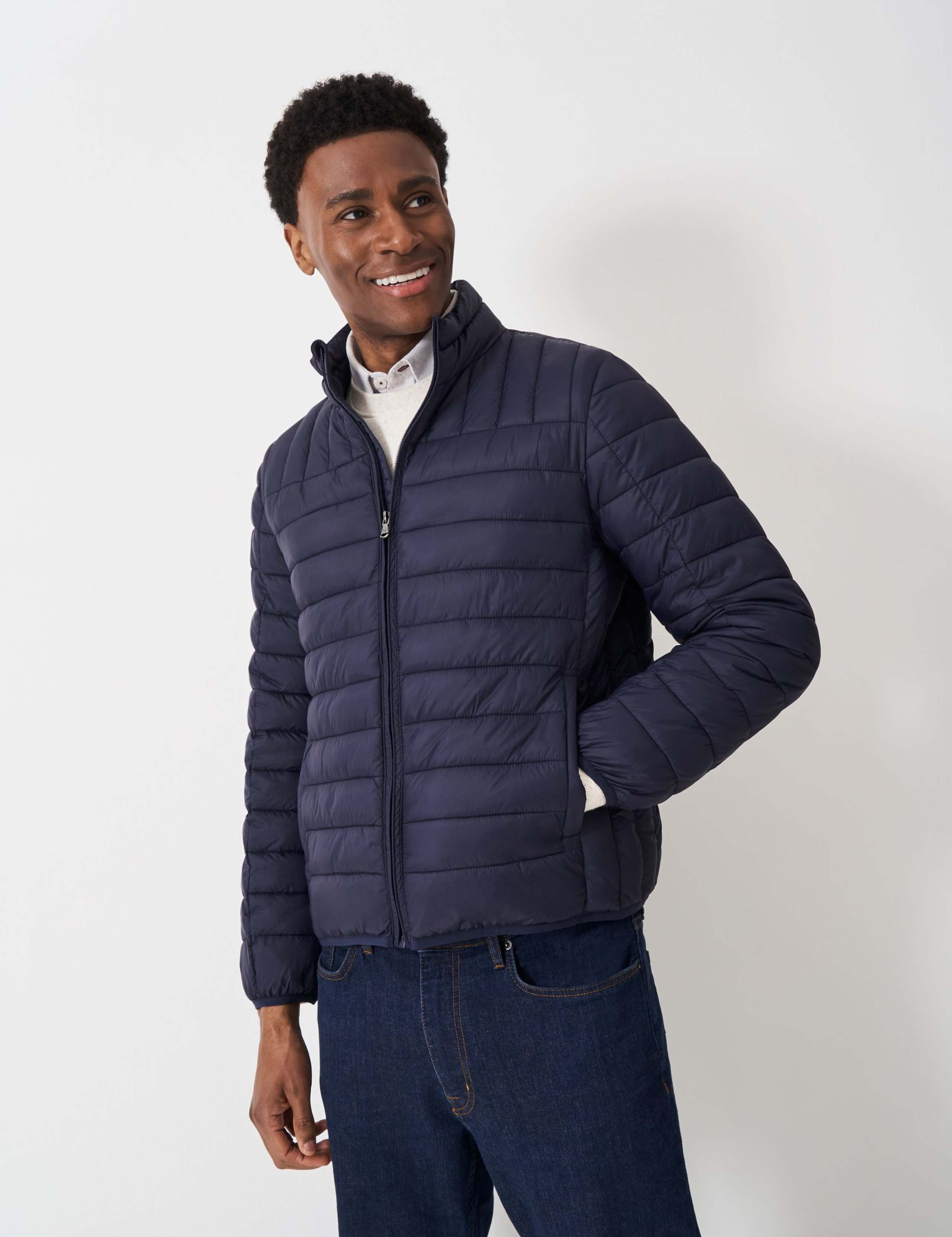 Padded Funnel Neck Puffer Jacket 3 of 5