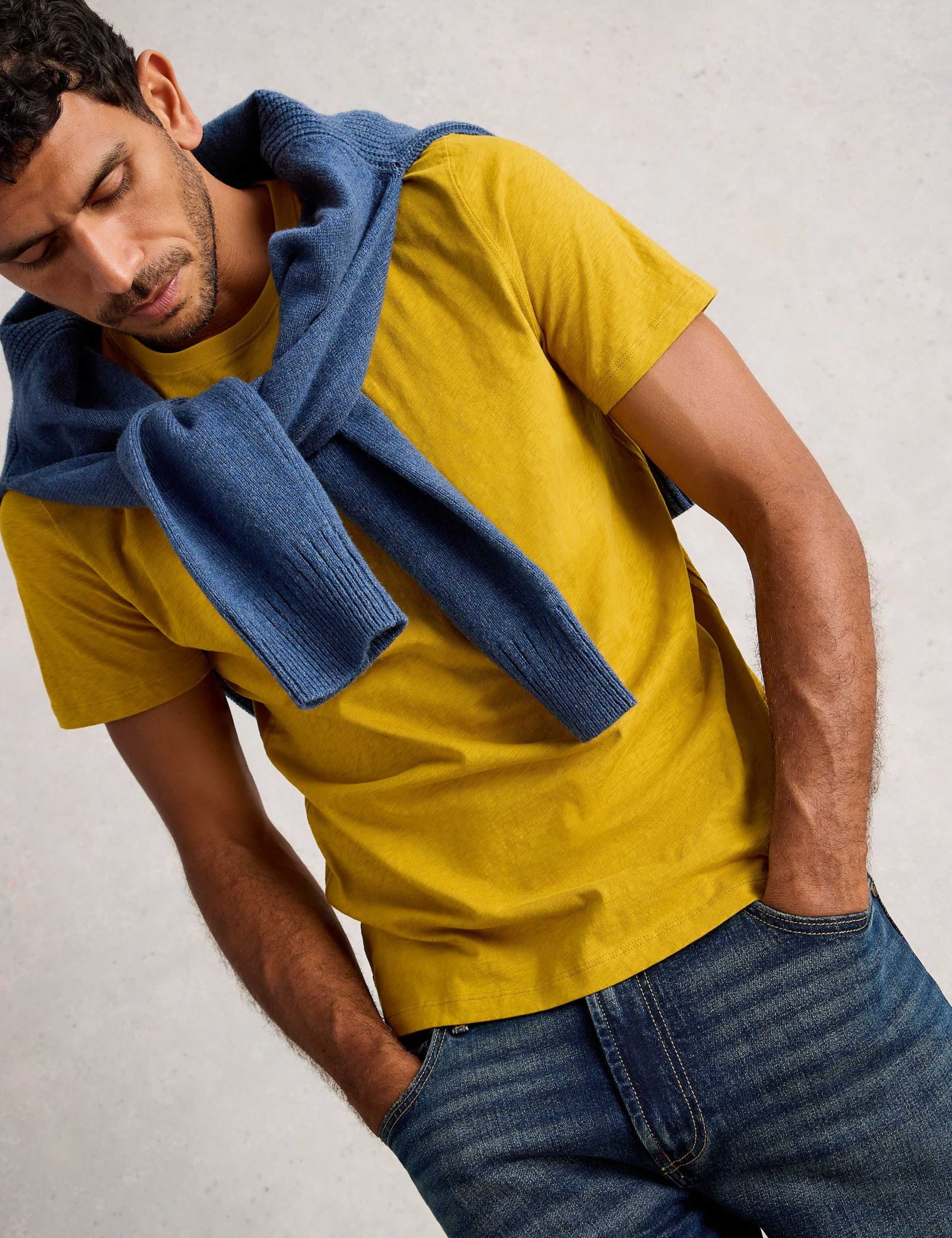 Pure Cotton Crew Neck T-Shirt 5 of 6