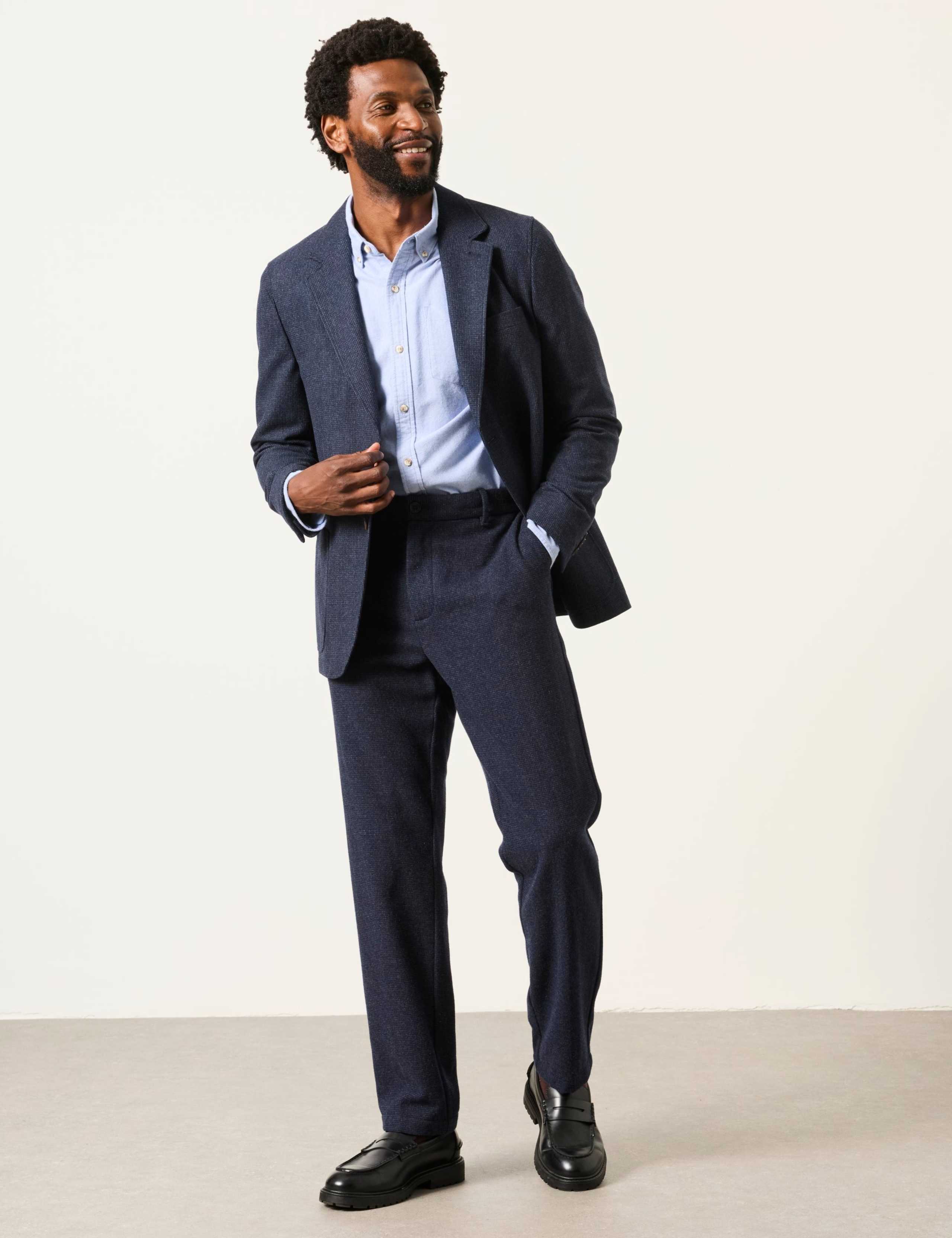 Wool Rich Check Blazer 3 of 6