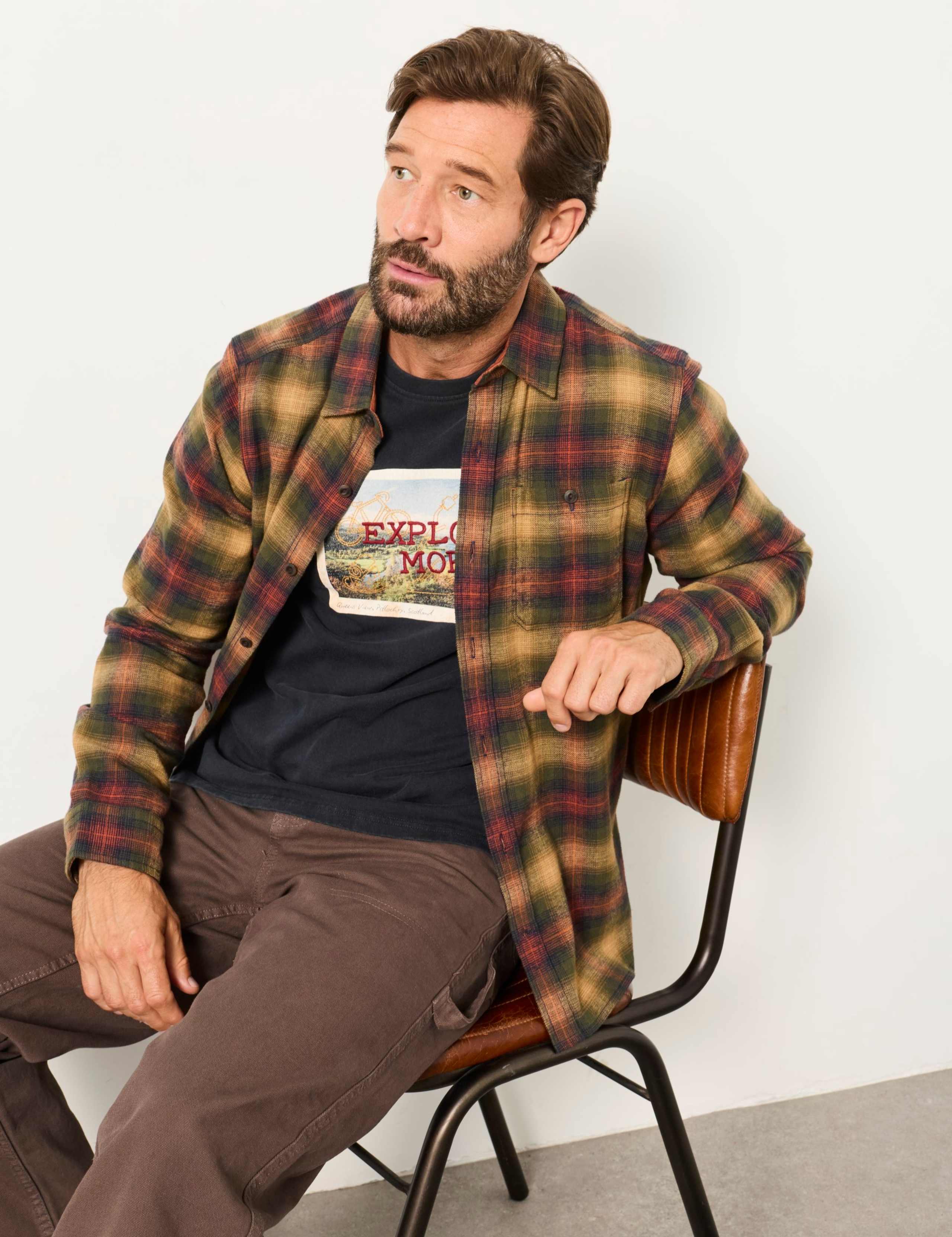 Pure Cotton Check Shirt 5 of 6