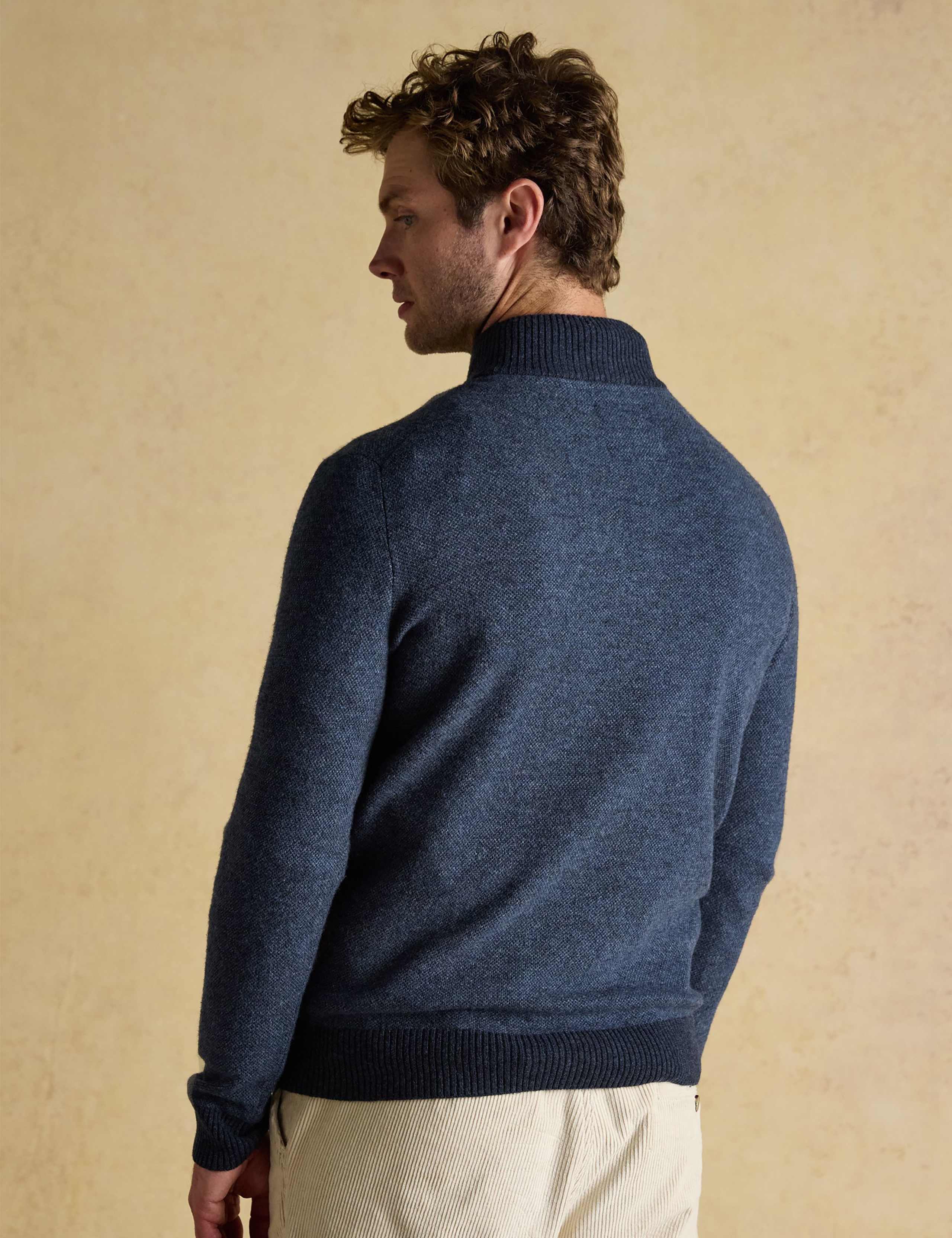 Wool Rich Half Zip Jumper 3 of 6