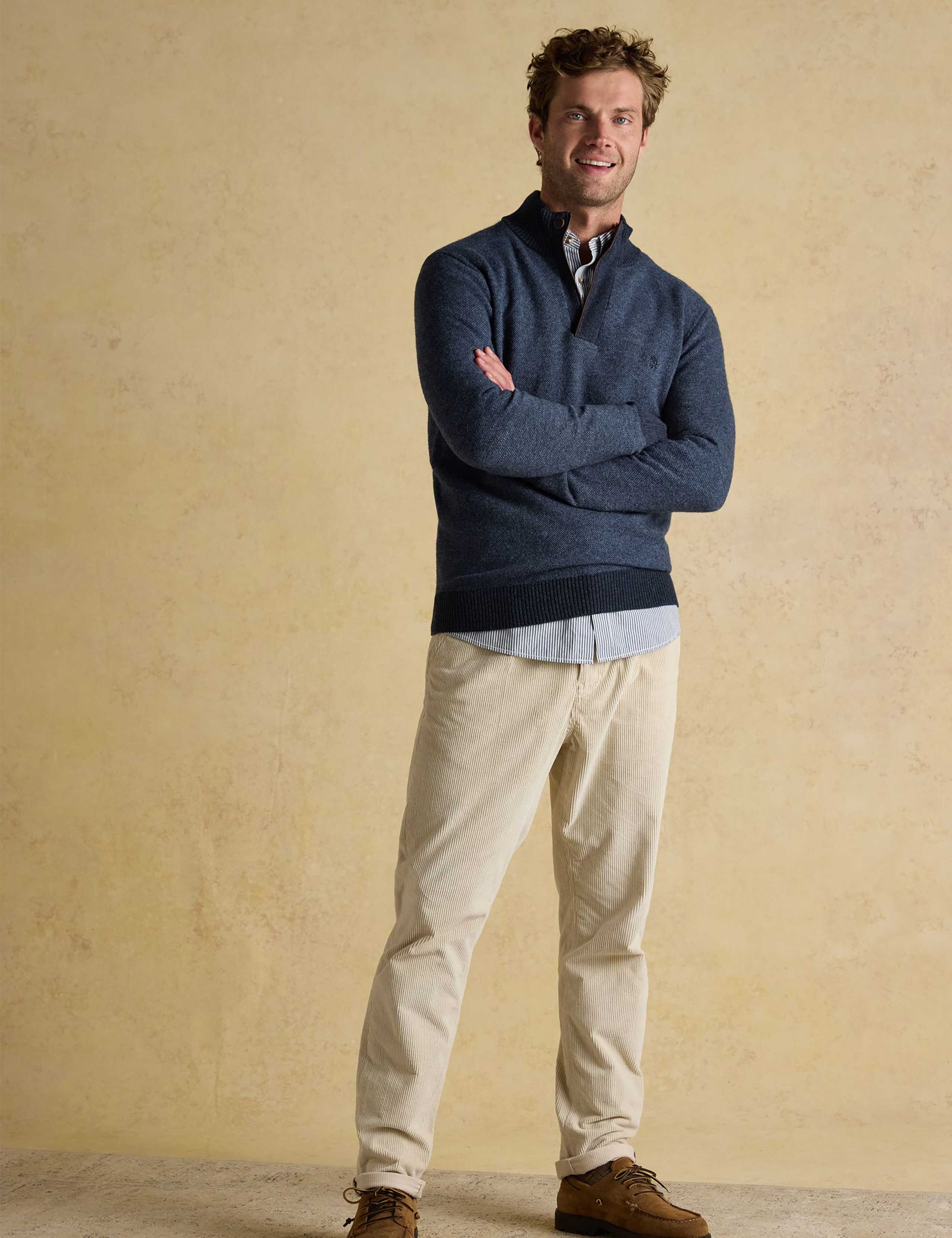 Wool Rich Half Zip Jumper 4 of 6