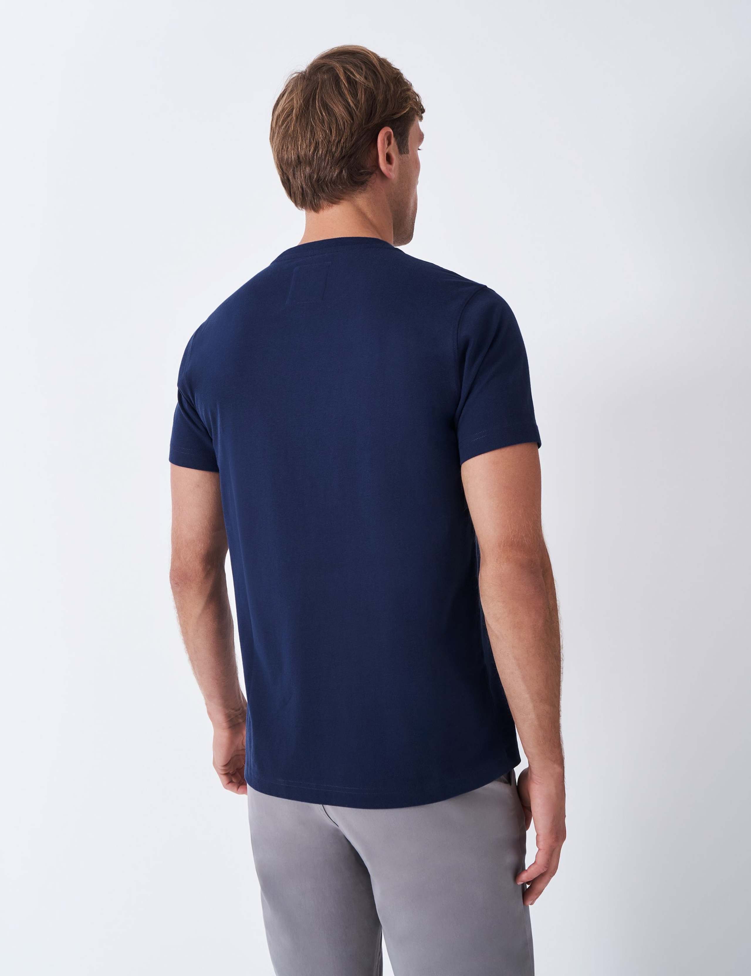 Pure Cotton Crew Neck T-Shirt 3 of 5