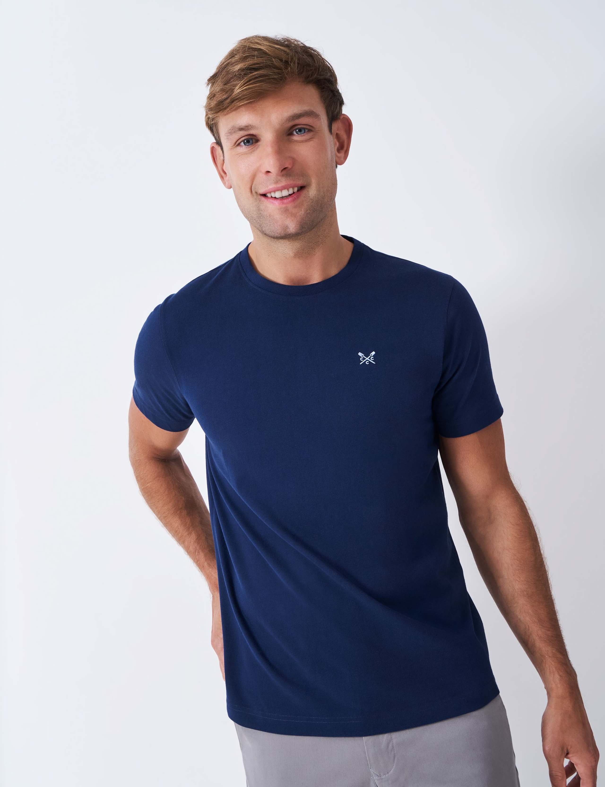 Pure Cotton Crew Neck T-Shirt 4 of 5