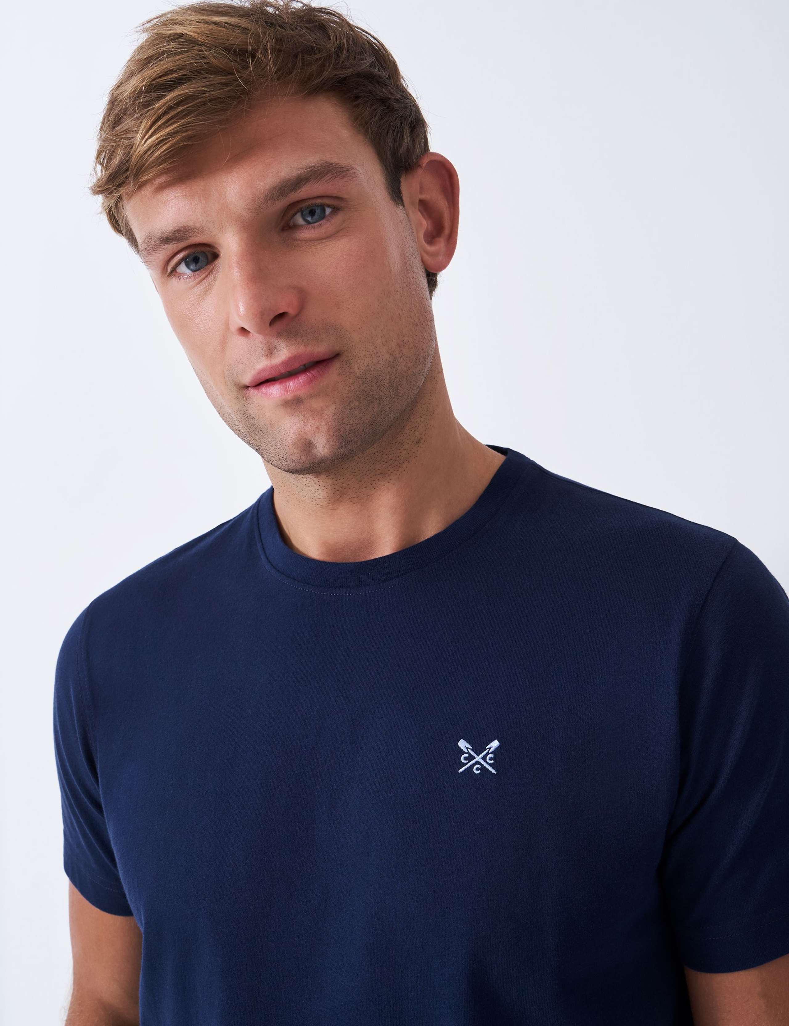 Pure Cotton Crew Neck T-Shirt 5 of 5