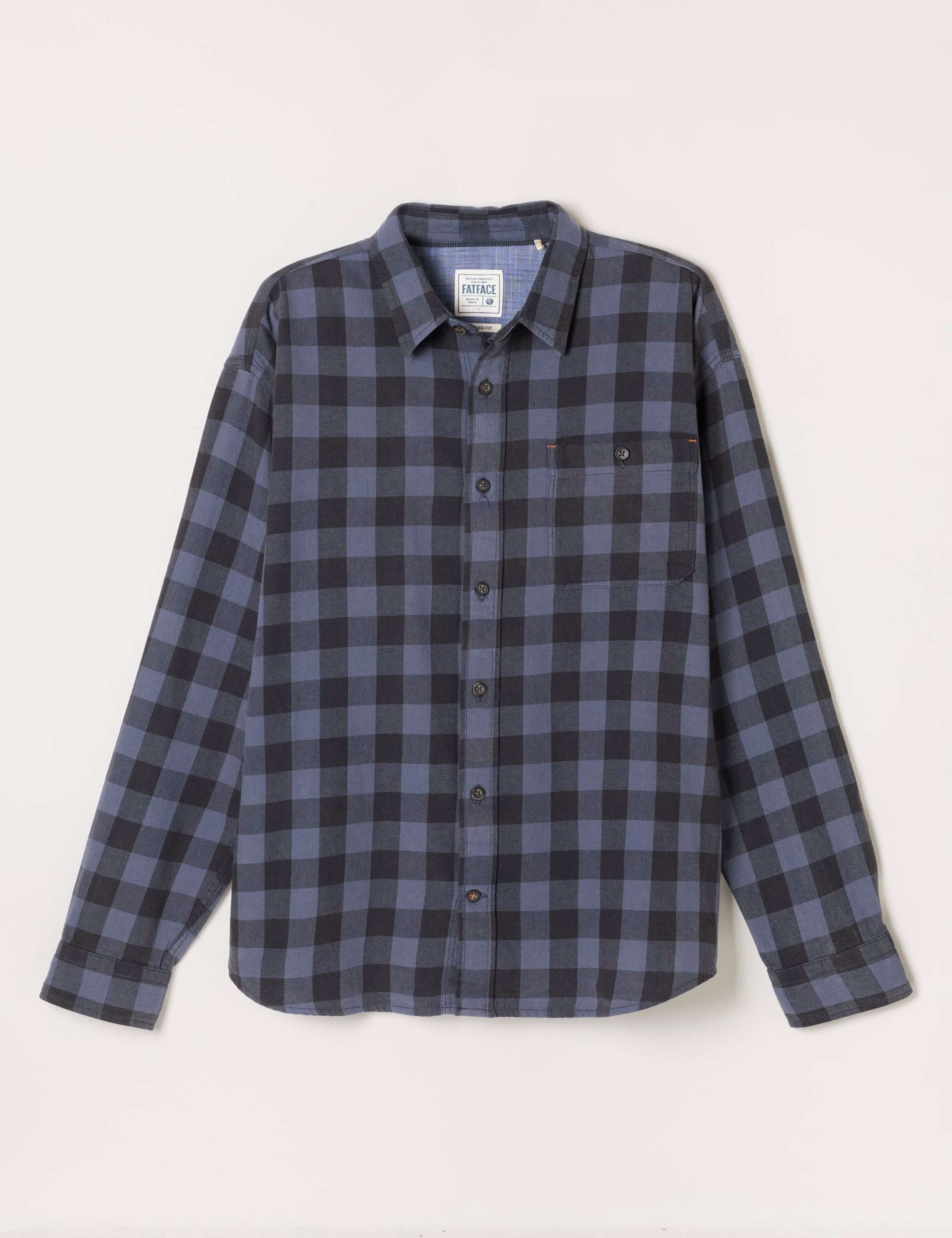 Pure Cotton Check Shirt 2 of 5