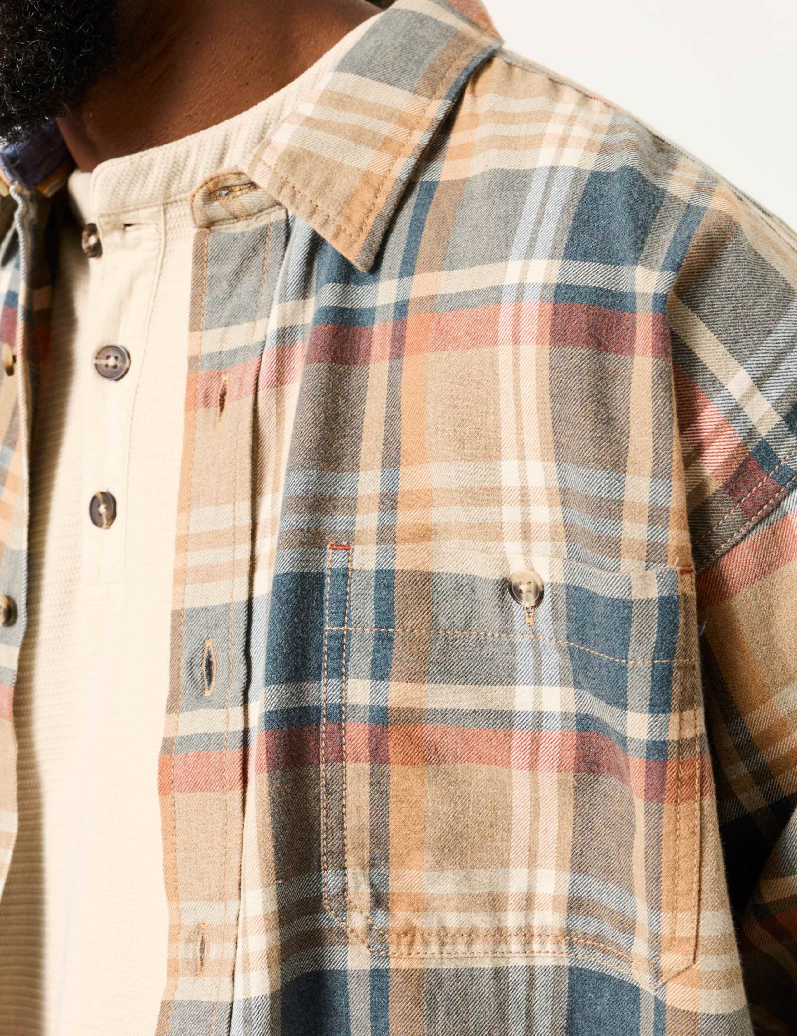 Pure Cotton Check Shirt 6 of 6