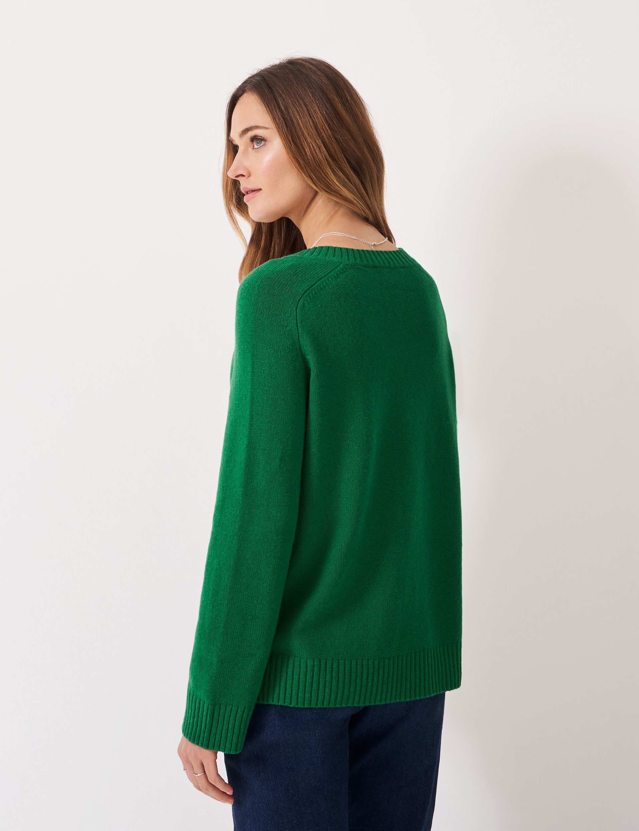Wool Rich V-Neck Jumper 4 of 5