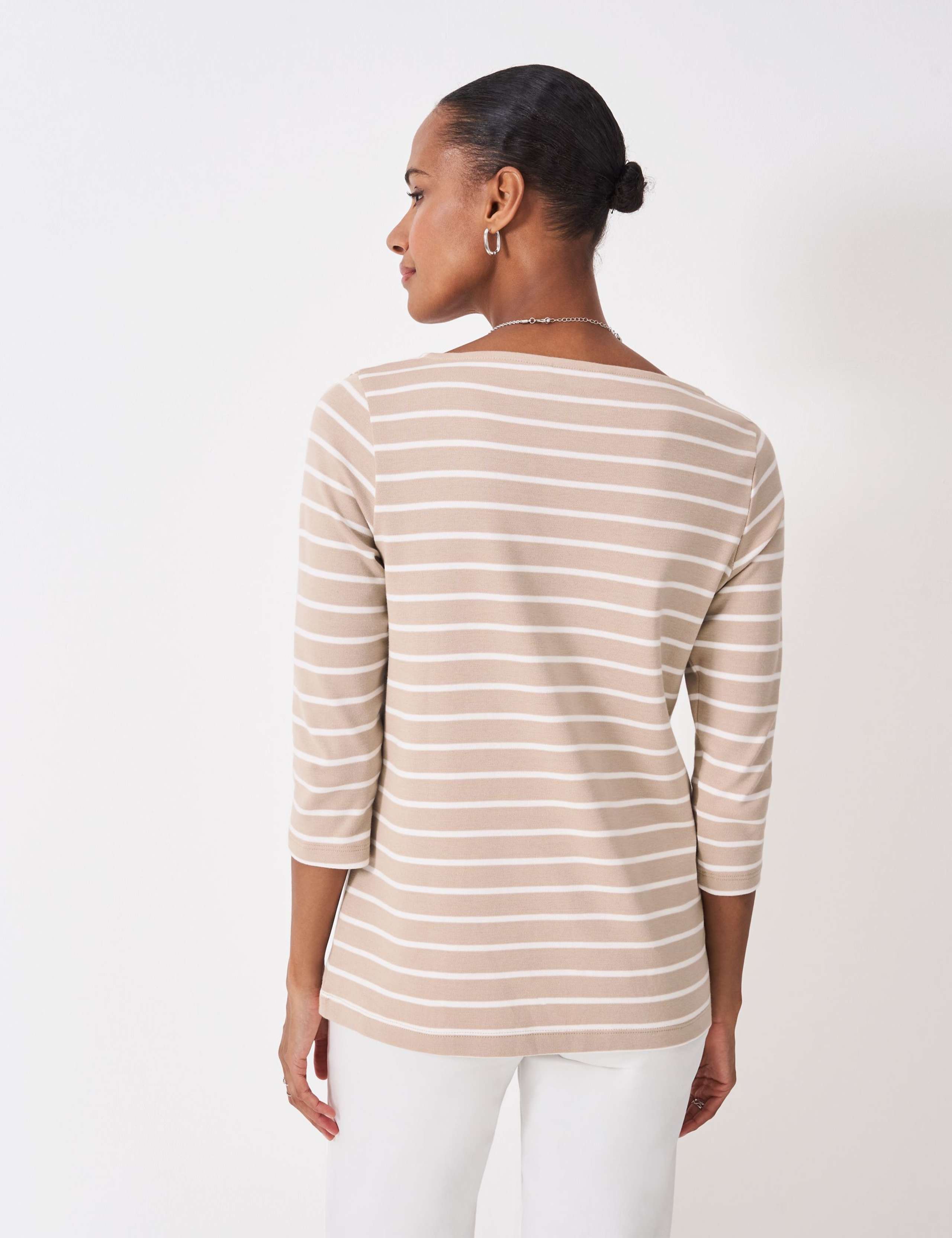Pure Cotton Striped Top 3 of 5