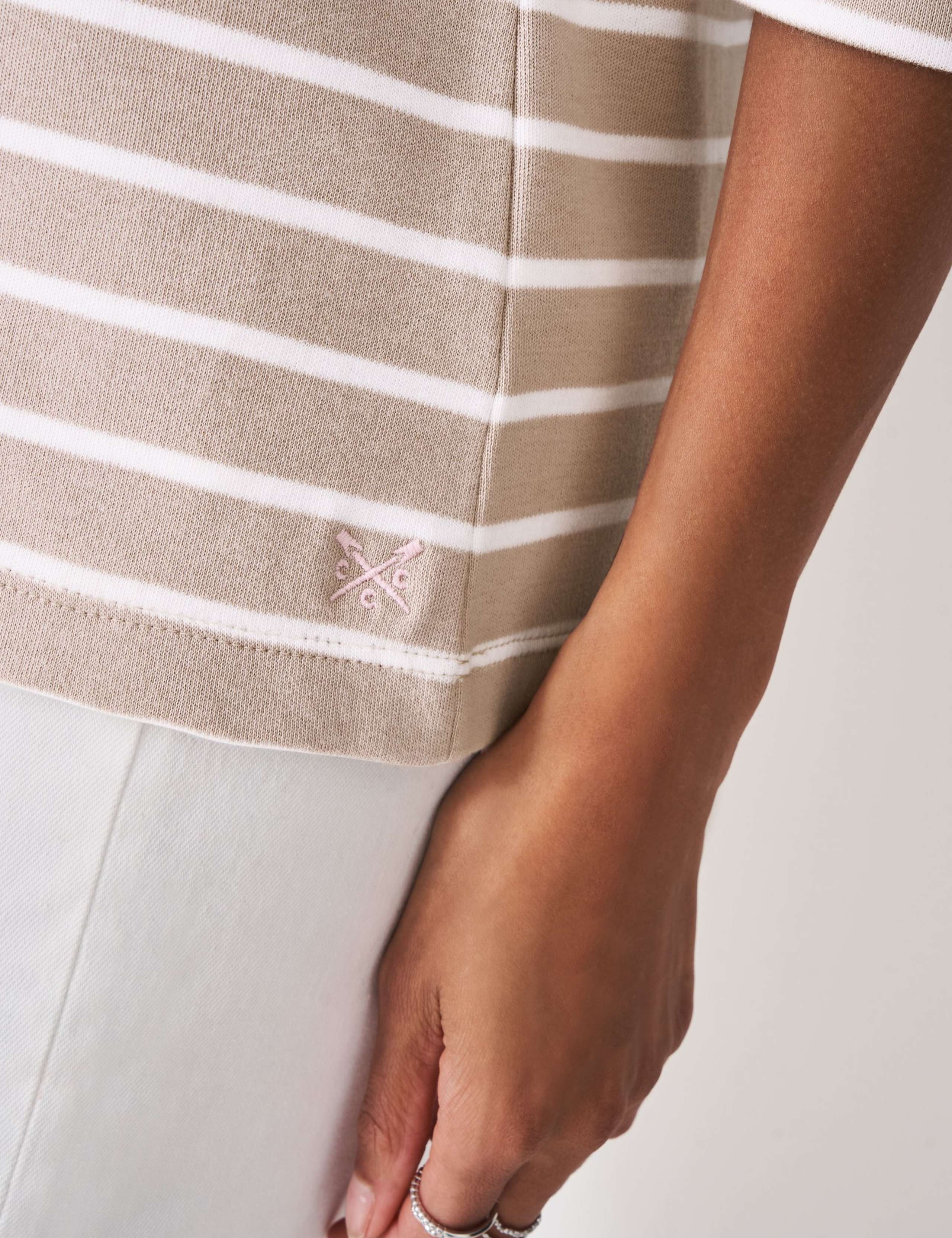 Pure Cotton Striped Top 4 of 5