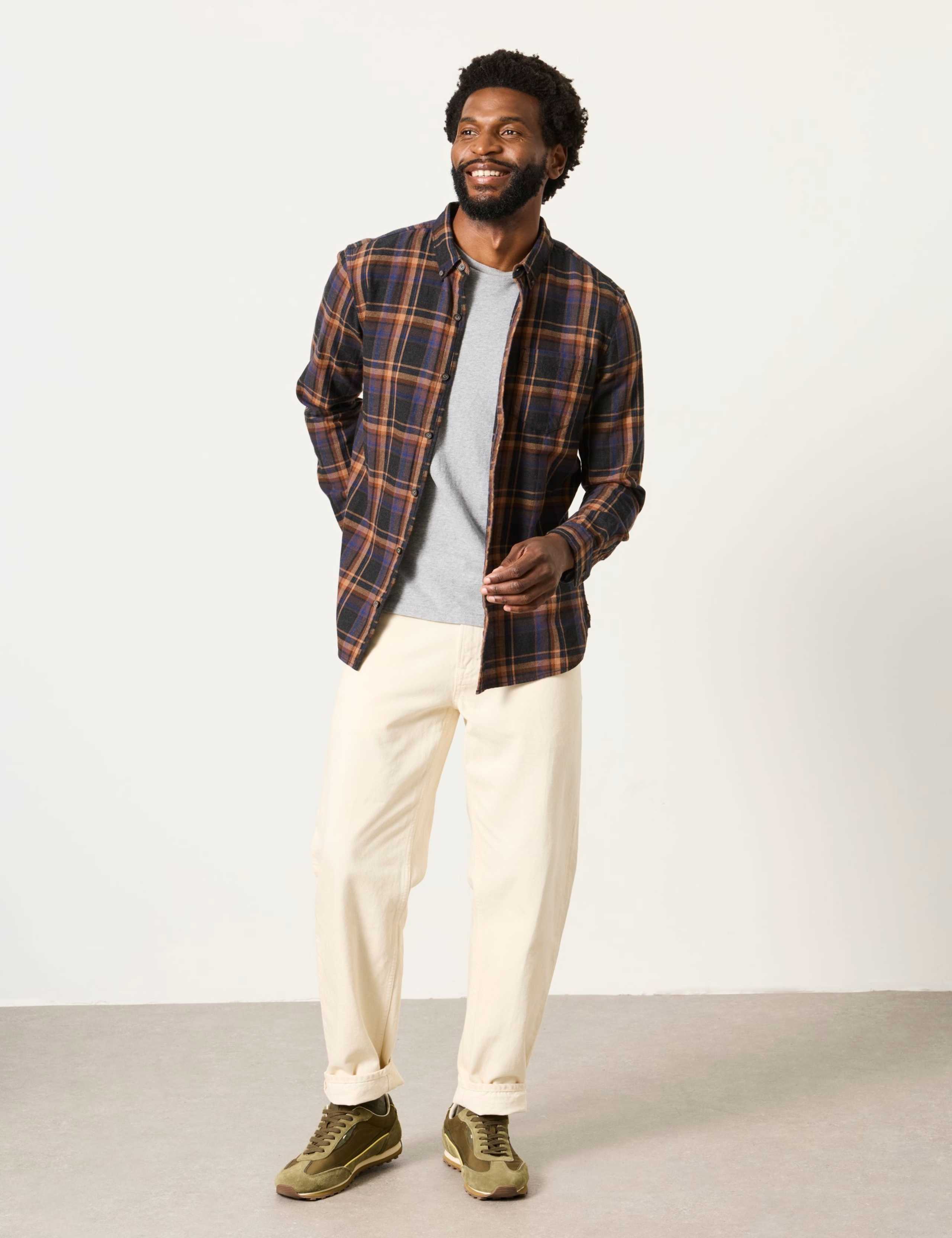Regular Fit Pure Cotton Check Shirt 3 of 6