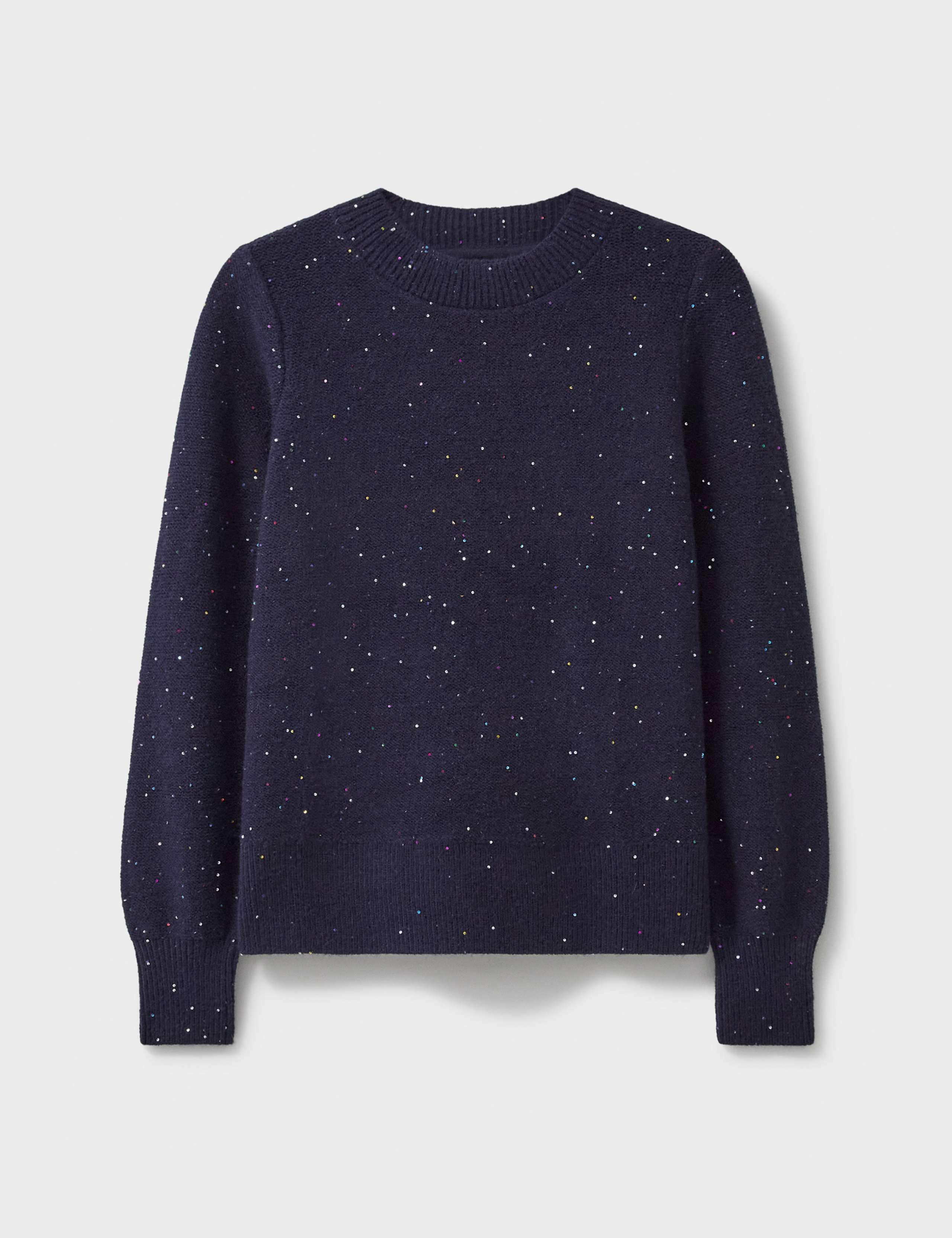 Sequin Crew Neck Jumper 2 of 5