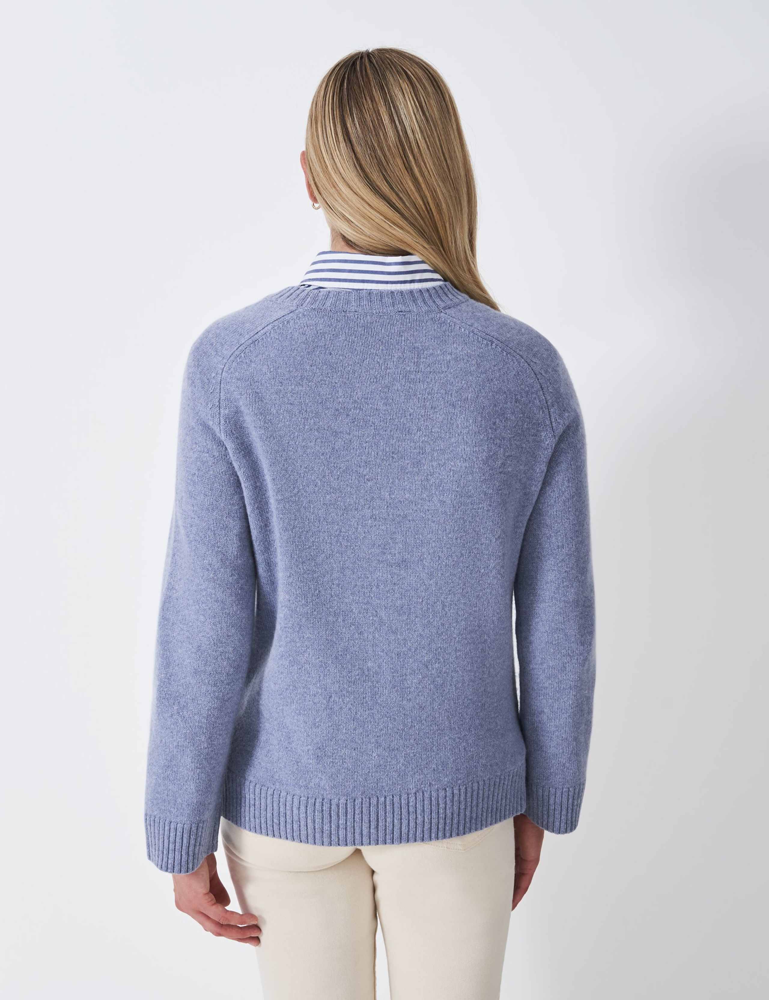 Merino Wool Rich Saddle Shoulder Jumper 5 of 5
