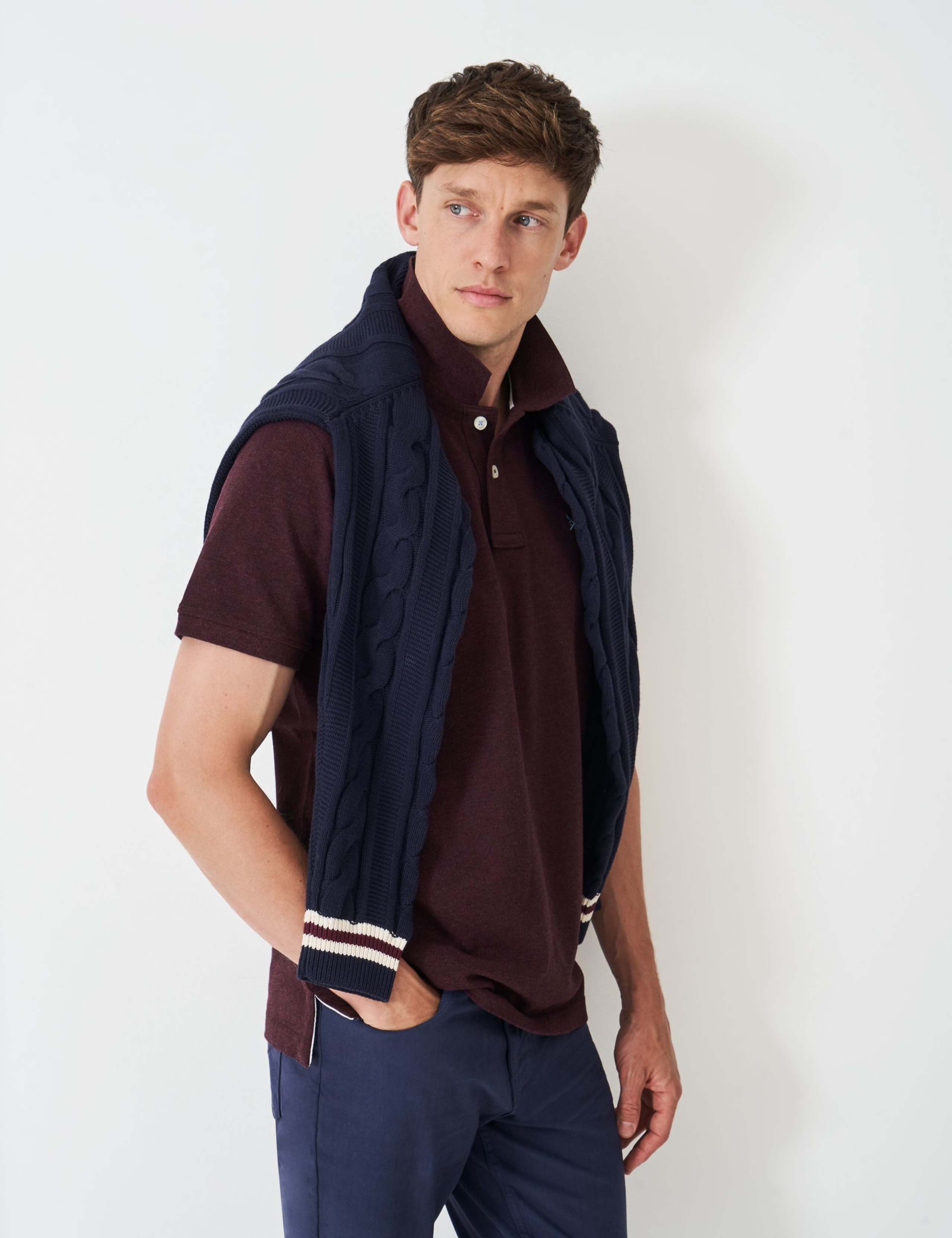 Pure Cotton Pique Polo Shirt 3 of 6